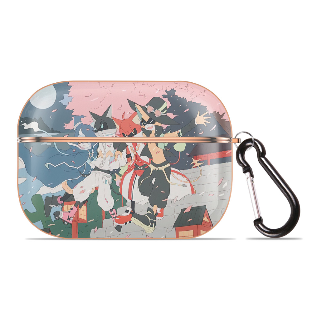 （画像用） 妖怪ウォッチ Yo-kai Watch 【AirPods Pro用】ハードシェル保護ケース｜耐衝撃・防指紋・カラビナ付き商品仕様