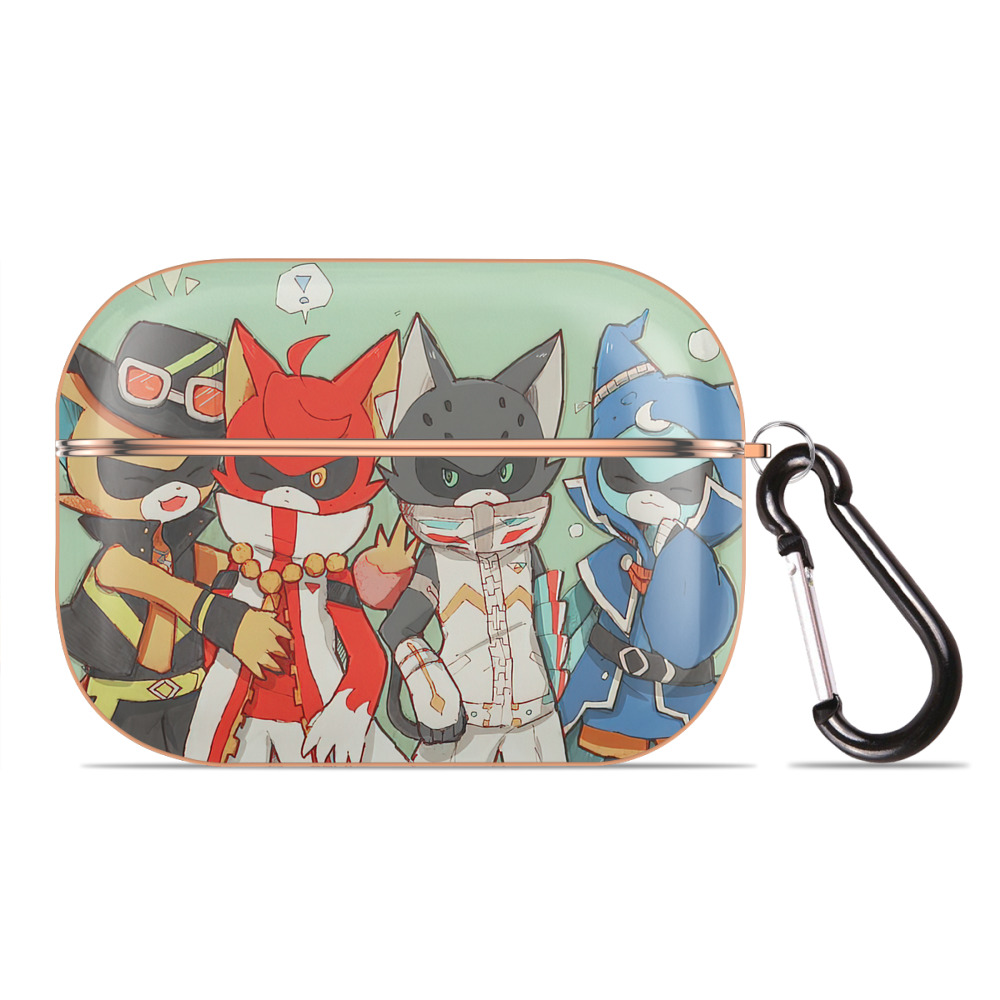 （画像用） 妖怪ウォッチ Yo-kai Watch 【AirPods Pro用】ハードシェル保護ケース｜耐衝撃・防指紋・カラビナ付き商品仕様