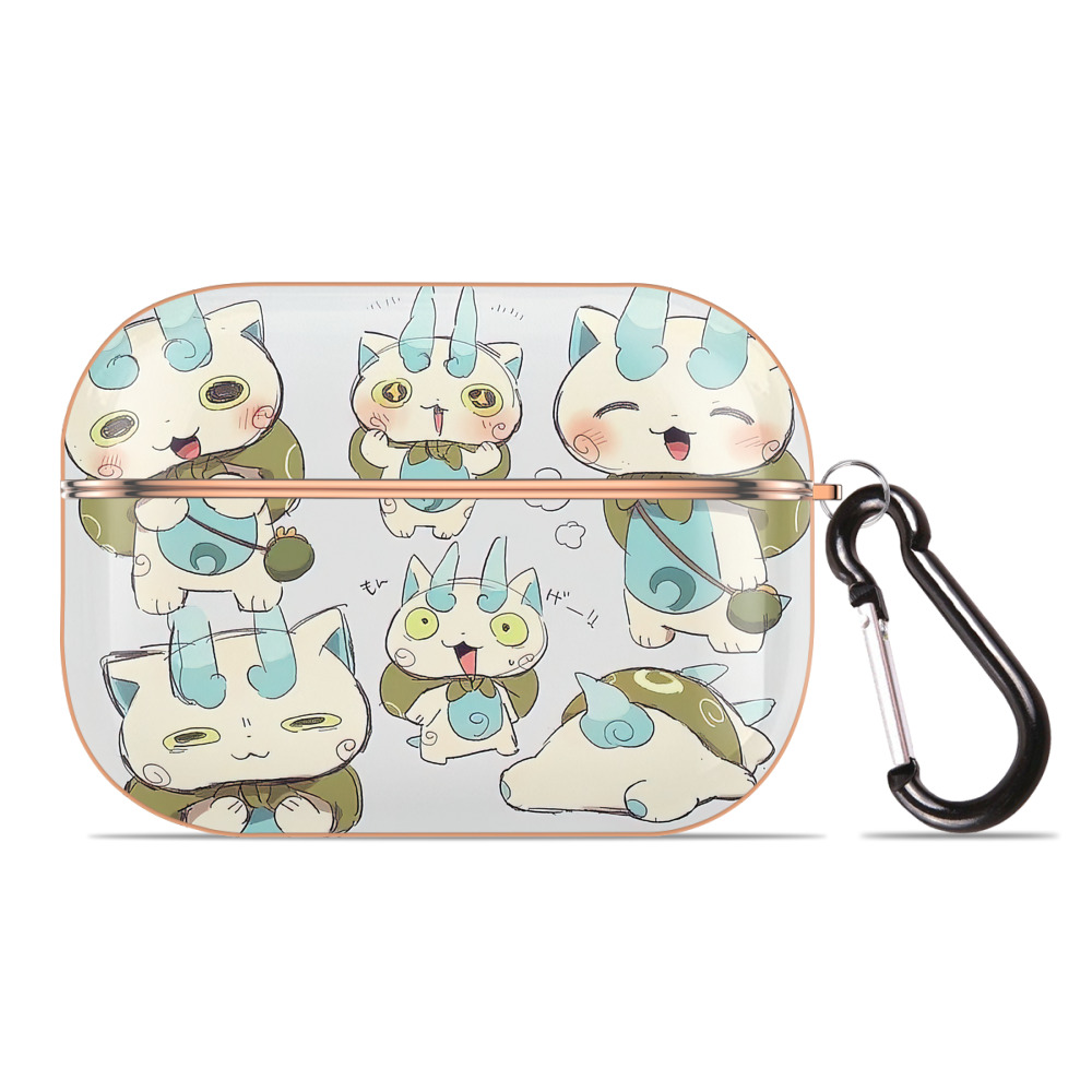 （画像用） 妖怪ウォッチ Yo-kai Watch 【AirPods Pro用】ハードシェル保護ケース｜耐衝撃・防指紋・カラビナ付き商品仕様