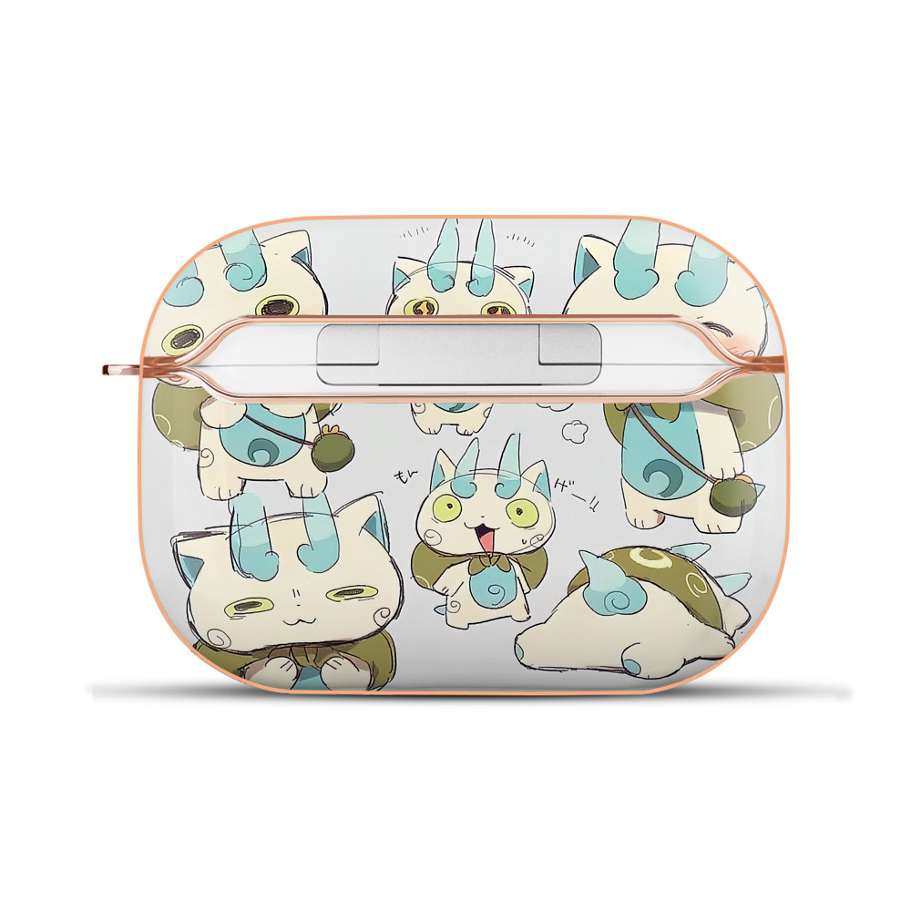 （画像用） 妖怪ウォッチ Yo-kai Watch 【AirPods Pro用】ハードシェル保護ケース｜耐衝撃・防指紋・カラビナ付き商品仕様