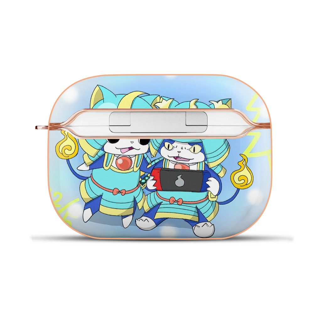 （画像用） 妖怪ウォッチ Yo-kai Watch 【AirPods Pro用】ハードシェル保護ケース｜耐衝撃・防指紋・カラビナ付き商品仕様