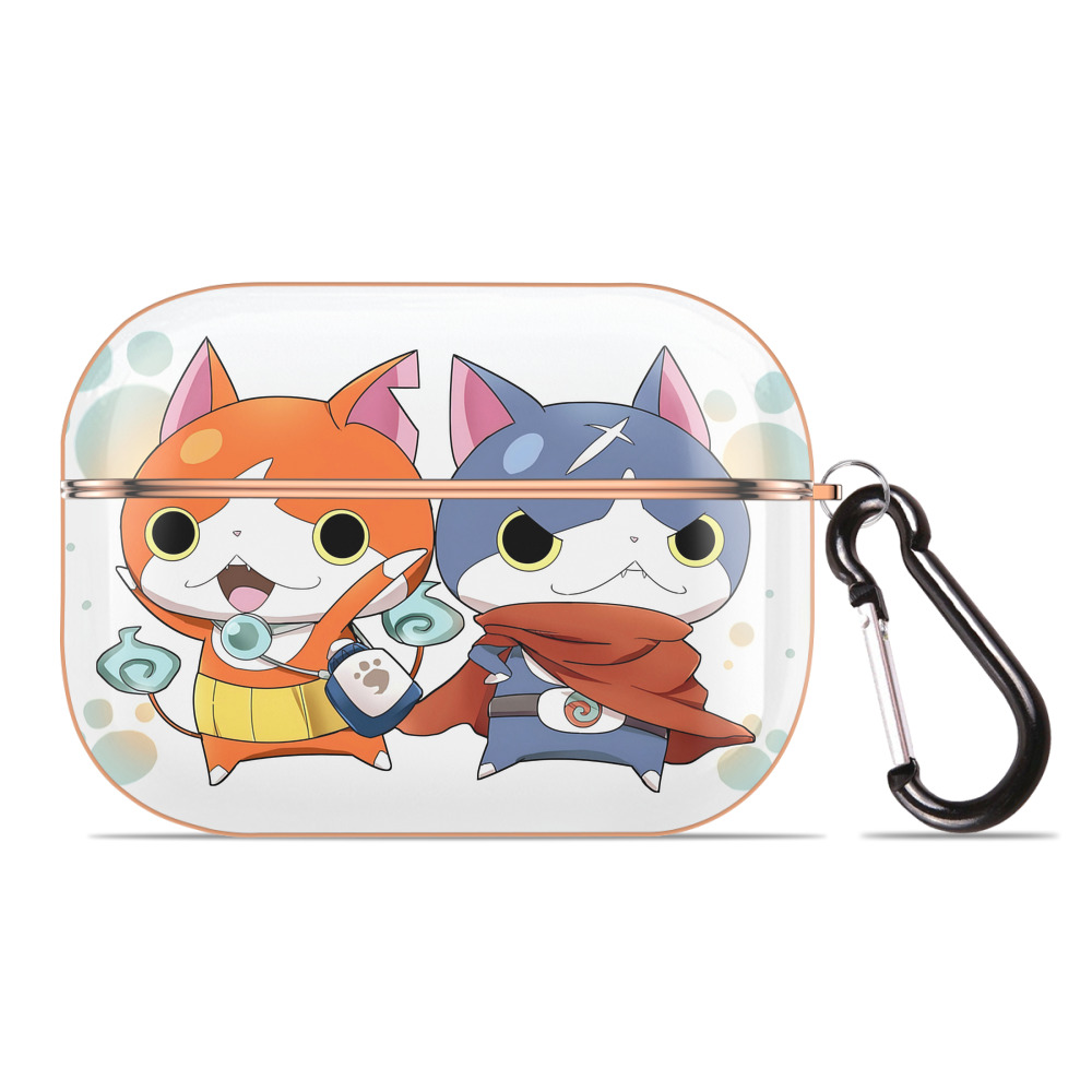 （画像用） 妖怪ウォッチ Yo-kai Watch 【AirPods Pro用】ハードシェル保護ケース｜耐衝撃・防指紋・カラビナ付き商品仕様