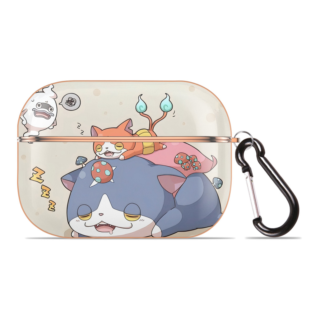 （画像用） 妖怪ウォッチ Yo-kai Watch 【AirPods Pro用】ハードシェル保護ケース｜耐衝撃・防指紋・カラビナ付き商品仕様