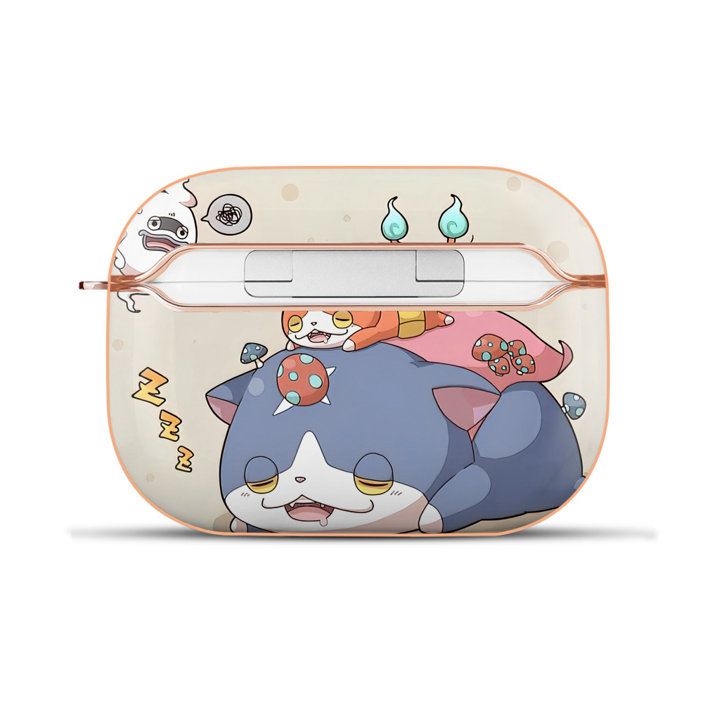 （画像用） 妖怪ウォッチ Yo-kai Watch 【AirPods Pro用】ハードシェル保護ケース｜耐衝撃・防指紋・カラビナ付き商品仕様