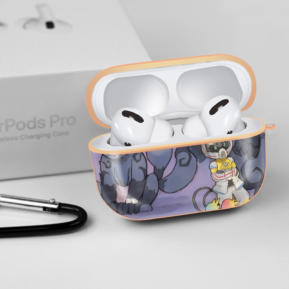 妖怪ウォッチ Yo-kai Watch 【AirPods Pro用】ハードシェル保護ケース｜耐衝撃・防指紋・カラビナ付き商品仕様