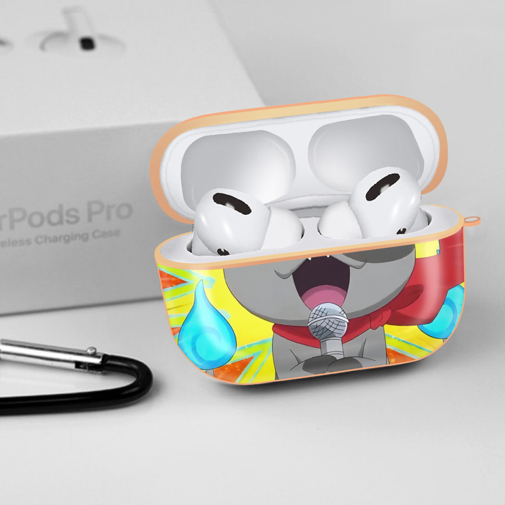 妖怪ウォッチ Yo-kai Watch 【AirPods Pro用】ハードシェル保護ケース｜耐衝撃・防指紋・カラビナ付き商品仕様