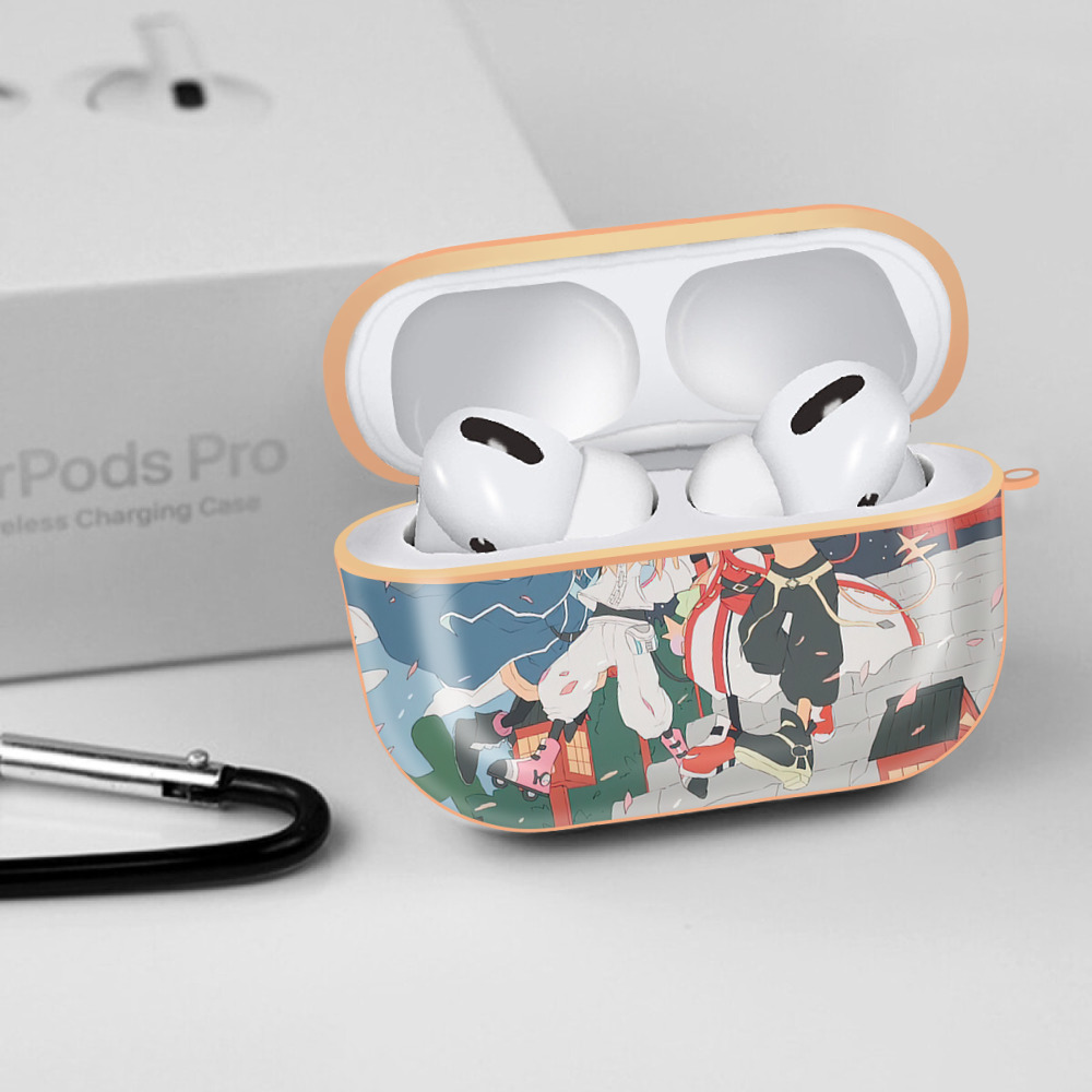 妖怪ウォッチ Yo-kai Watch 【AirPods Pro用】ハードシェル保護ケース｜耐衝撃・防指紋・カラビナ付き商品仕様