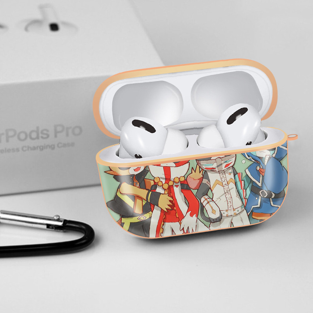 妖怪ウォッチ Yo-kai Watch 【AirPods Pro用】ハードシェル保護ケース｜耐衝撃・防指紋・カラビナ付き商品仕様
