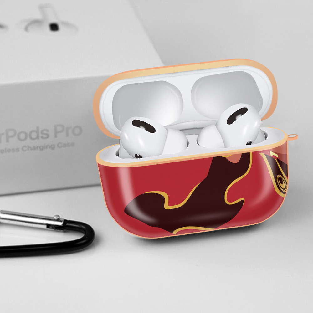 妖怪ウォッチ Yo-kai Watch 【AirPods Pro用】ハードシェル保護ケース｜耐衝撃・防指紋・カラビナ付き商品仕様