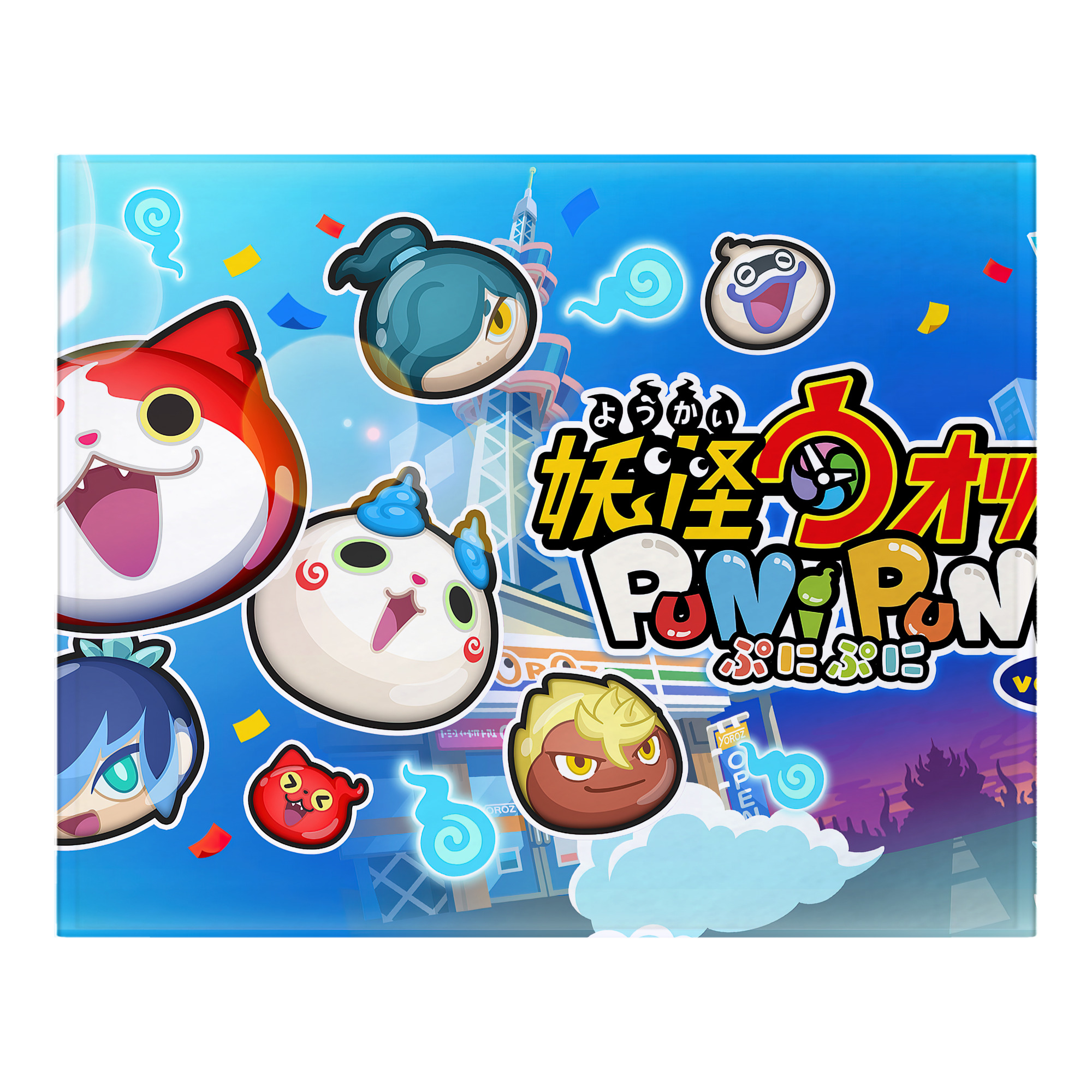 （画像用） 妖怪ウォッチ Yo-kai Watch フランネルブランケット・多サイズ対応（横型）
