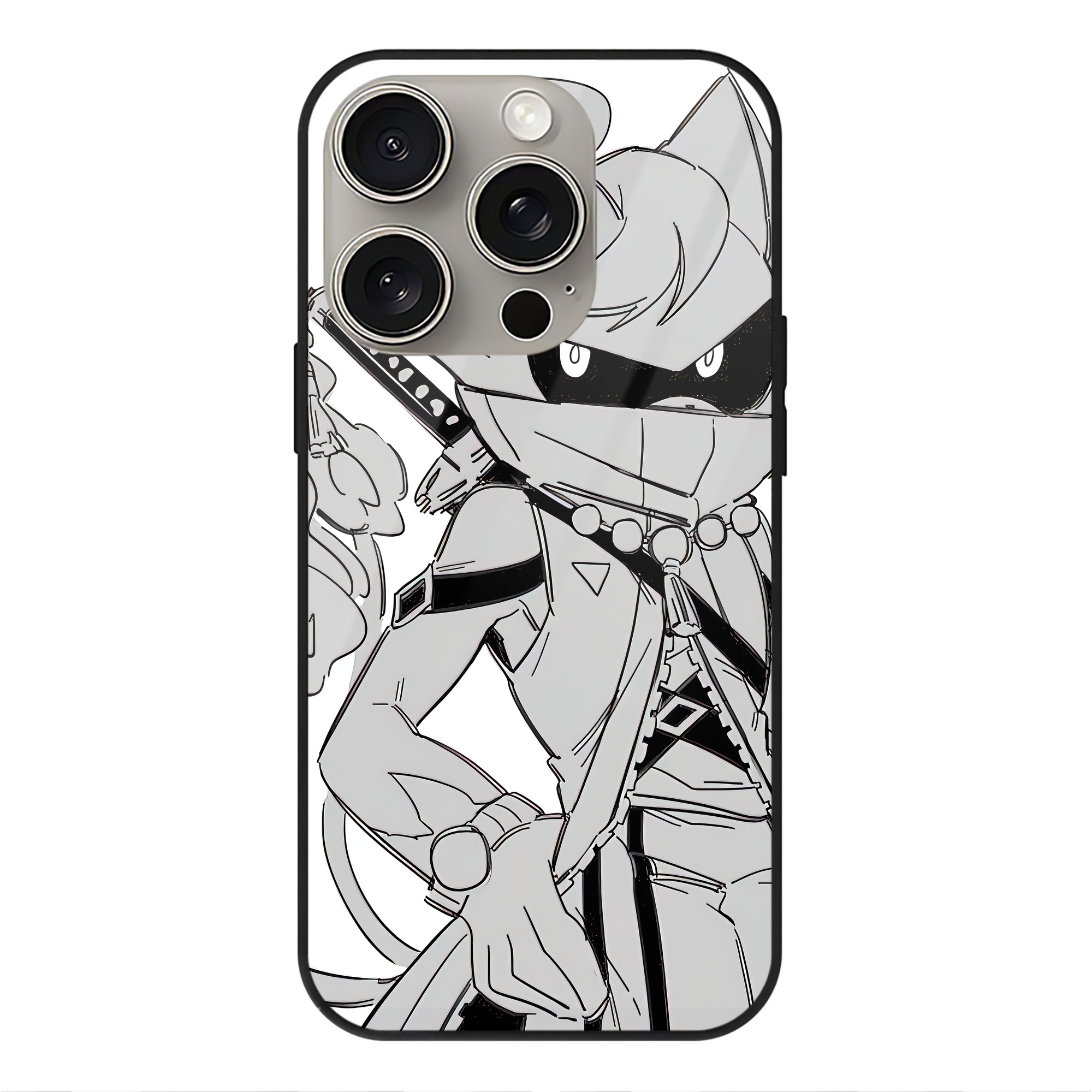 （画像用） 妖怪ウォッチ Yo-kai Watch 【iPhone15Pro対応】スマホケース 耐衝撃＆黄変防止 背面ガラス
