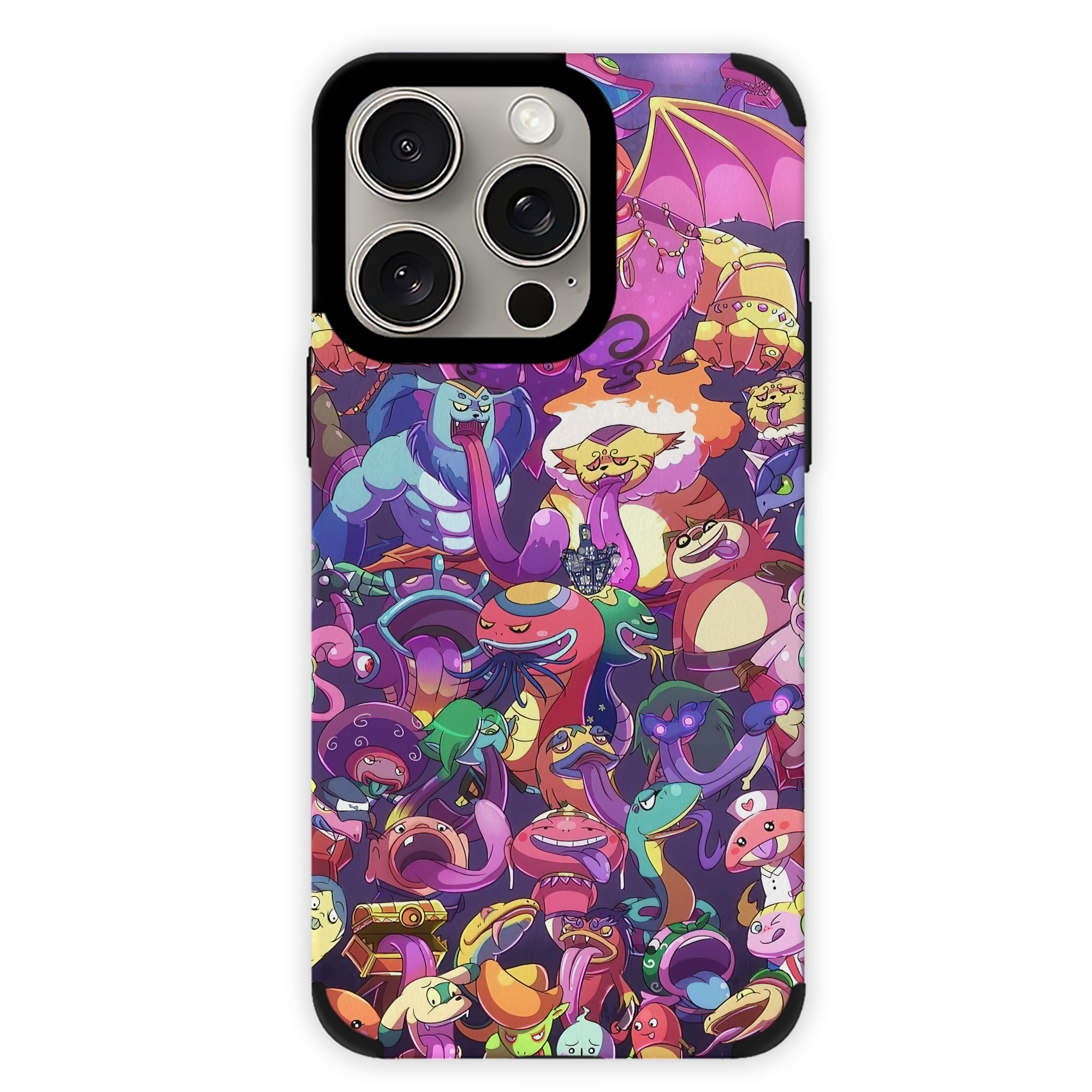 （画像用） 妖怪ウォッチ Yo-kai Watch 【iPhone15ProMax対応】 PUレザー スマホケース 耐衝撃＆黄変防止