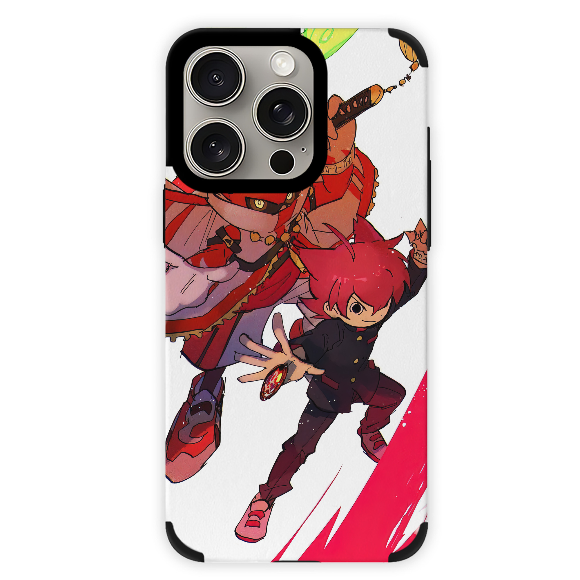 （画像用） 妖怪ウォッチ Yo-kai Watch 【iPhone15ProMax対応】 PUレザー スマホケース 耐衝撃＆黄変防止