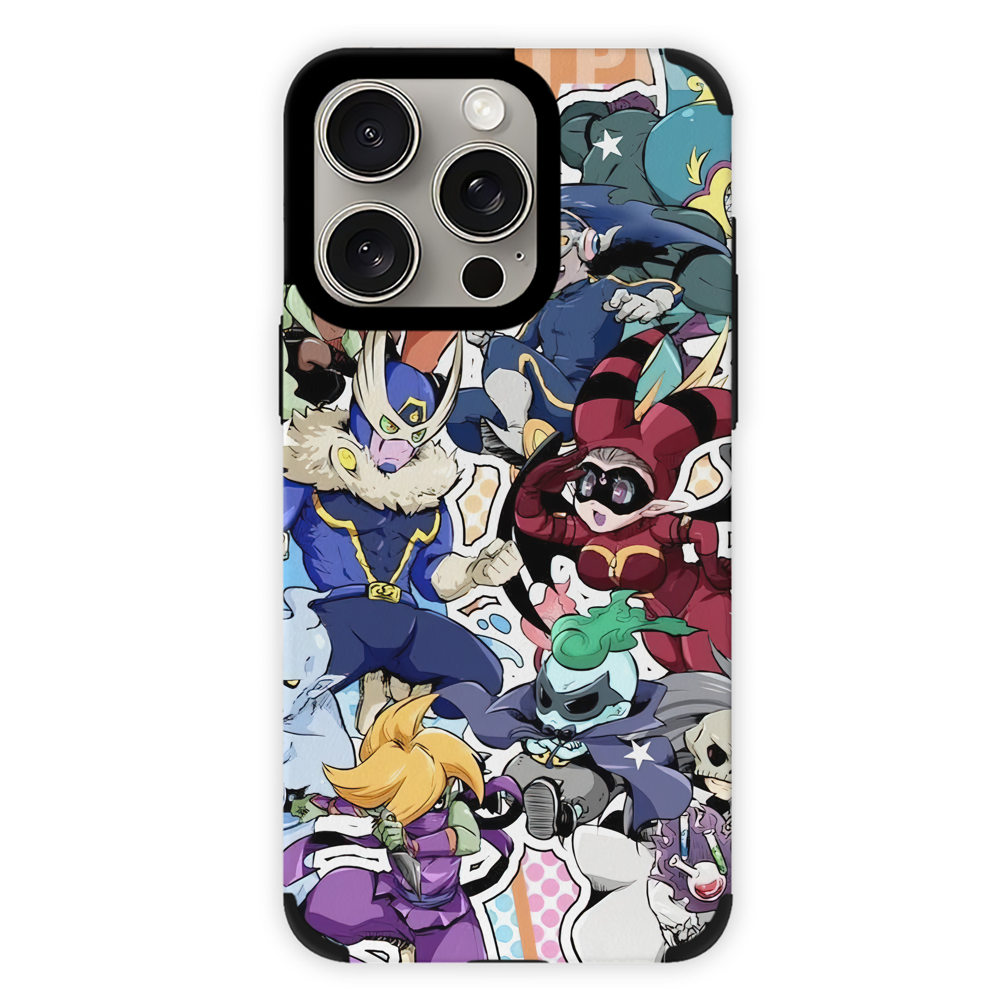 （画像用） 妖怪ウォッチ Yo-kai Watch 【iPhone15ProMax対応】 PUレザー スマホケース 耐衝撃＆黄変防止
