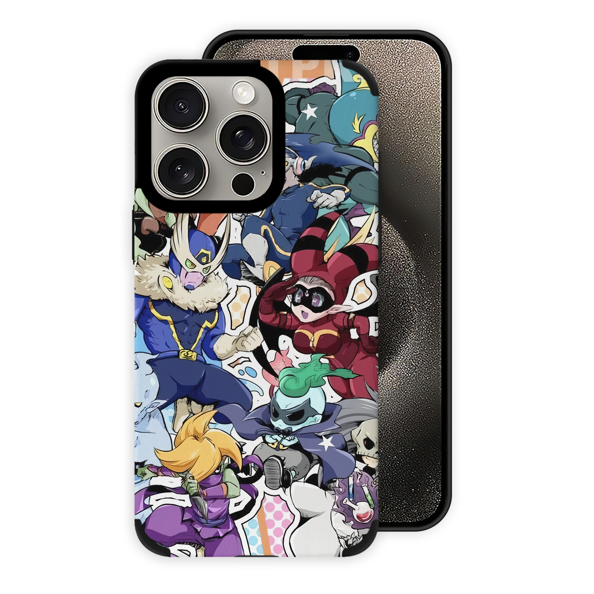 （画像用） 妖怪ウォッチ Yo-kai Watch 【iPhone15ProMax対応】 PUレザー スマホケース 耐衝撃＆黄変防止