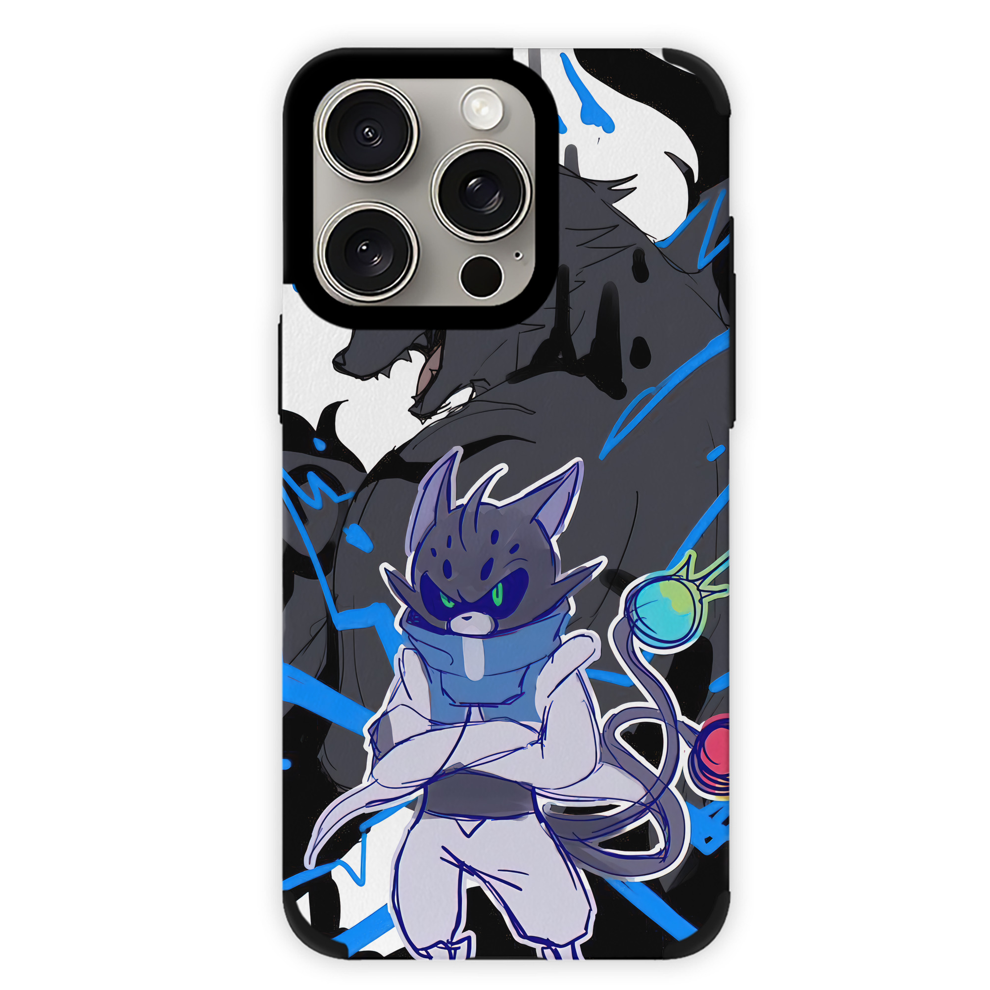 （画像用） 妖怪ウォッチ Yo-kai Watch 【iPhone15ProMax対応】 PUレザー スマホケース 耐衝撃＆黄変防止