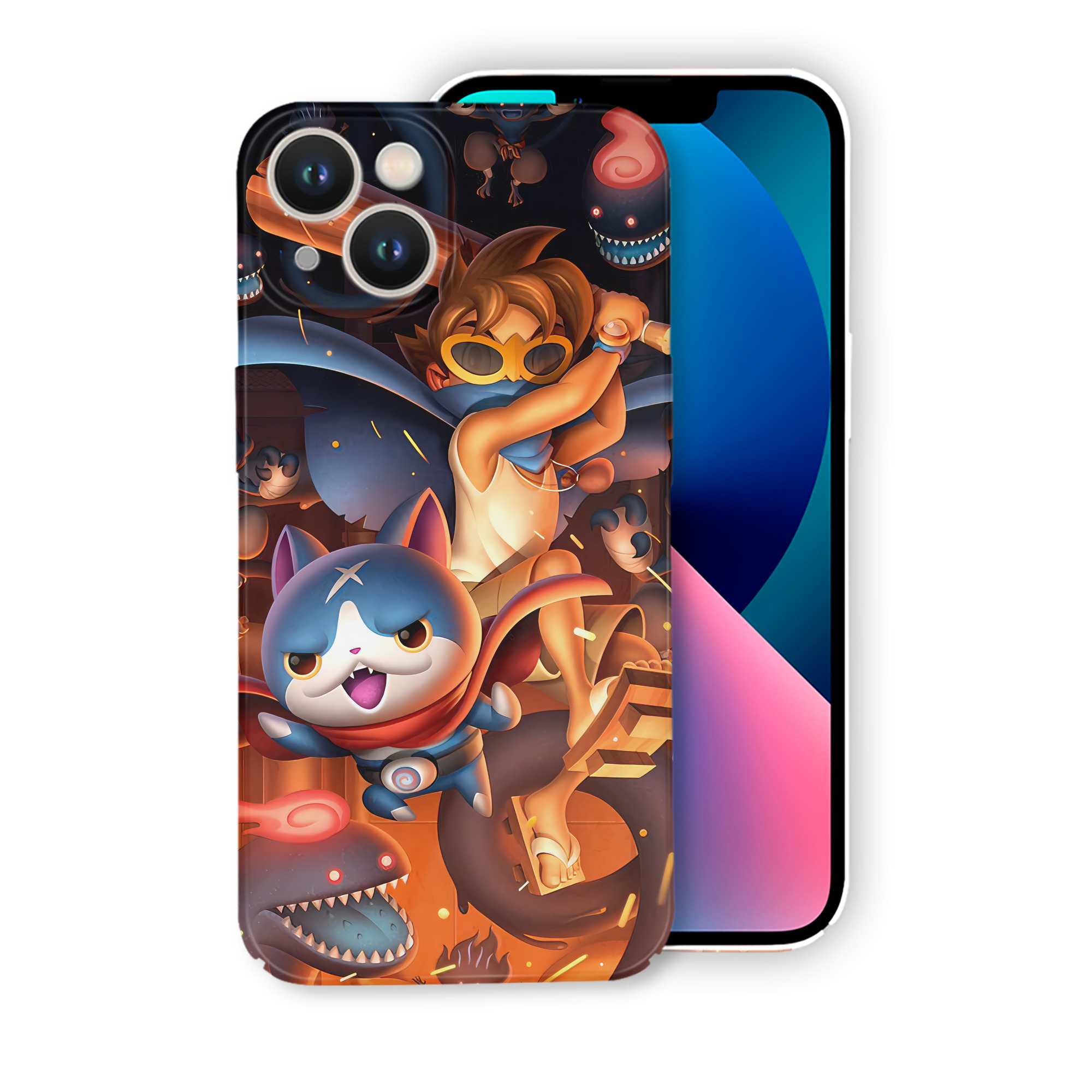 （画像用） 妖怪ウォッチ Yo-kai Watch 【iPhone 14シリーズ対応】ハードケース