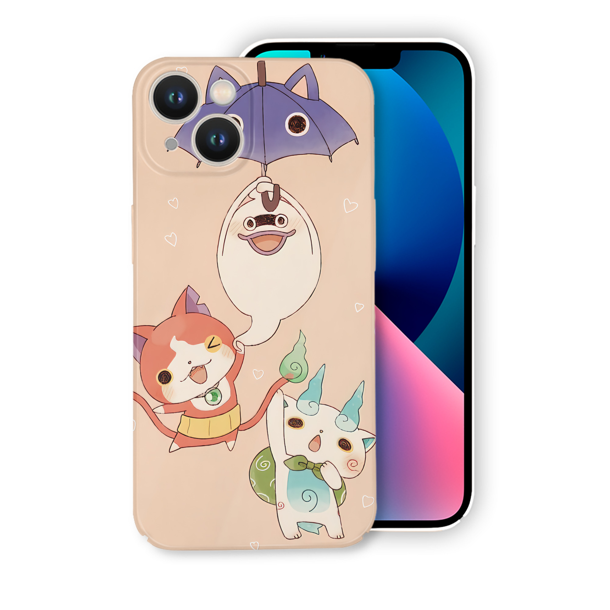 （画像用） 妖怪ウォッチ Yo-kai Watch 【iPhone 14シリーズ対応】ハードケース