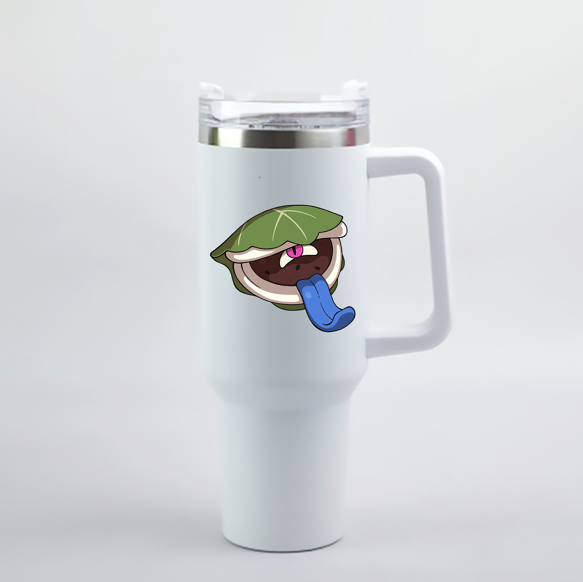 （画像用） 妖怪ウォッチ Yo-kai Watch 1200mL車用タンブラー - クリスタルステッカー（プラスチックストロー付き）