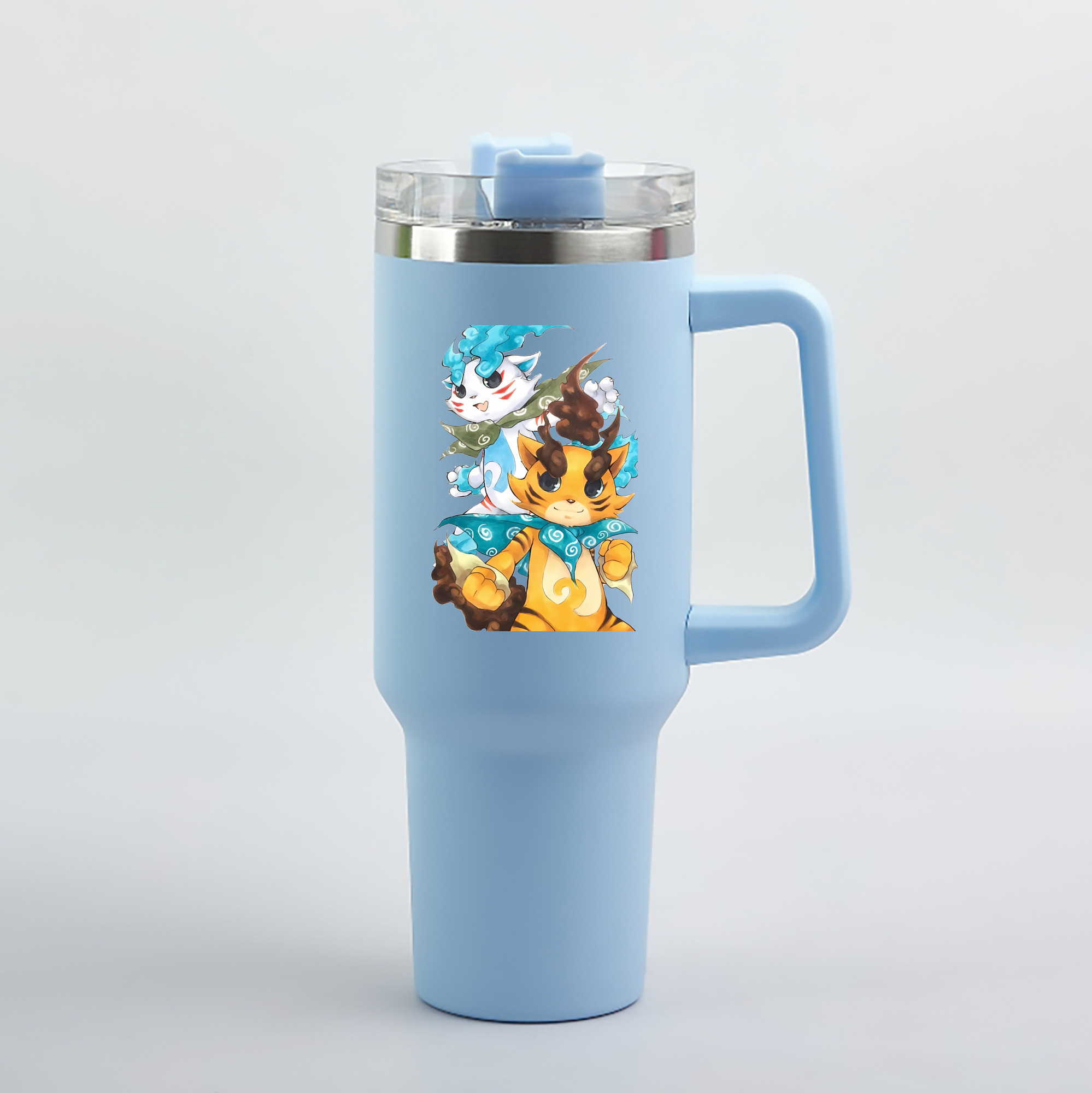 （画像用） 妖怪ウォッチ Yo-kai Watch 1200mL車用タンブラー（カラープリント）