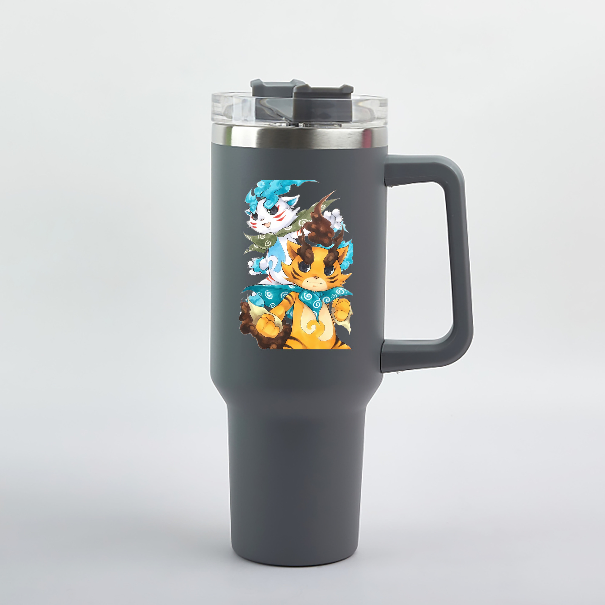 （画像用） 妖怪ウォッチ Yo-kai Watch 1200mL車用タンブラー（カラープリント）