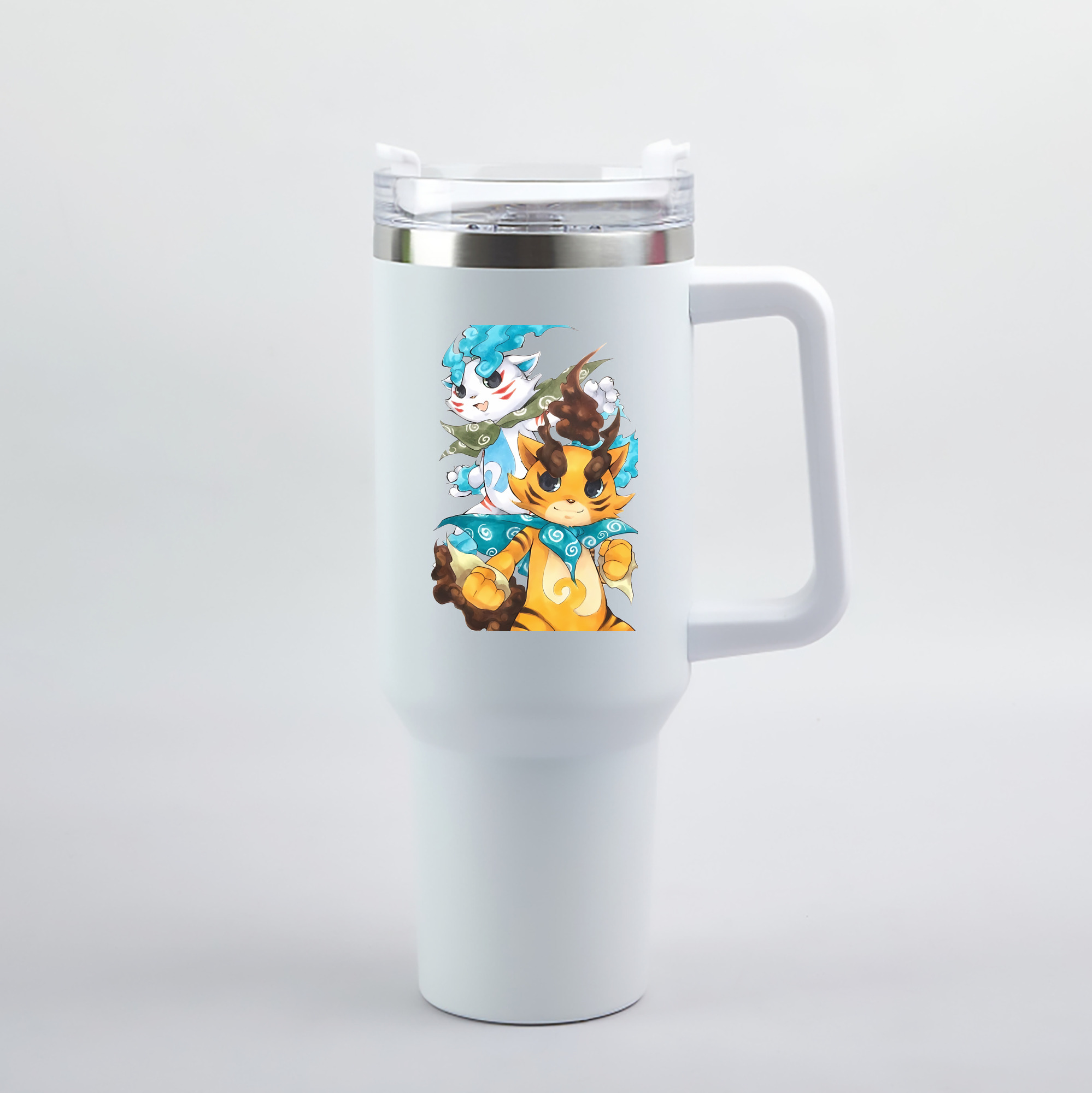 （画像用） 妖怪ウォッチ Yo-kai Watch 1200mL車用タンブラー（カラープリント）