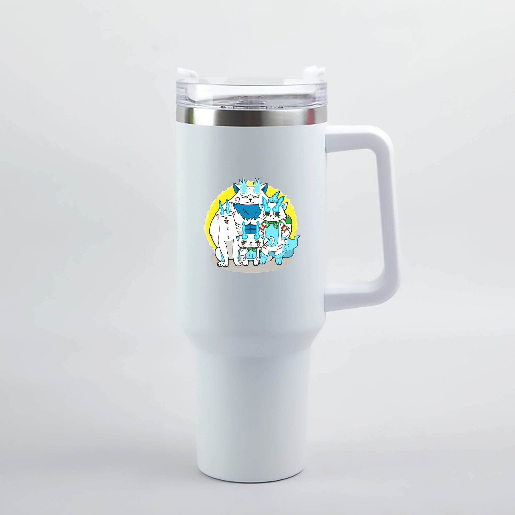 （画像用） 妖怪ウォッチ Yo-kai Watch 1200mL車用タンブラー（カラープリント）
