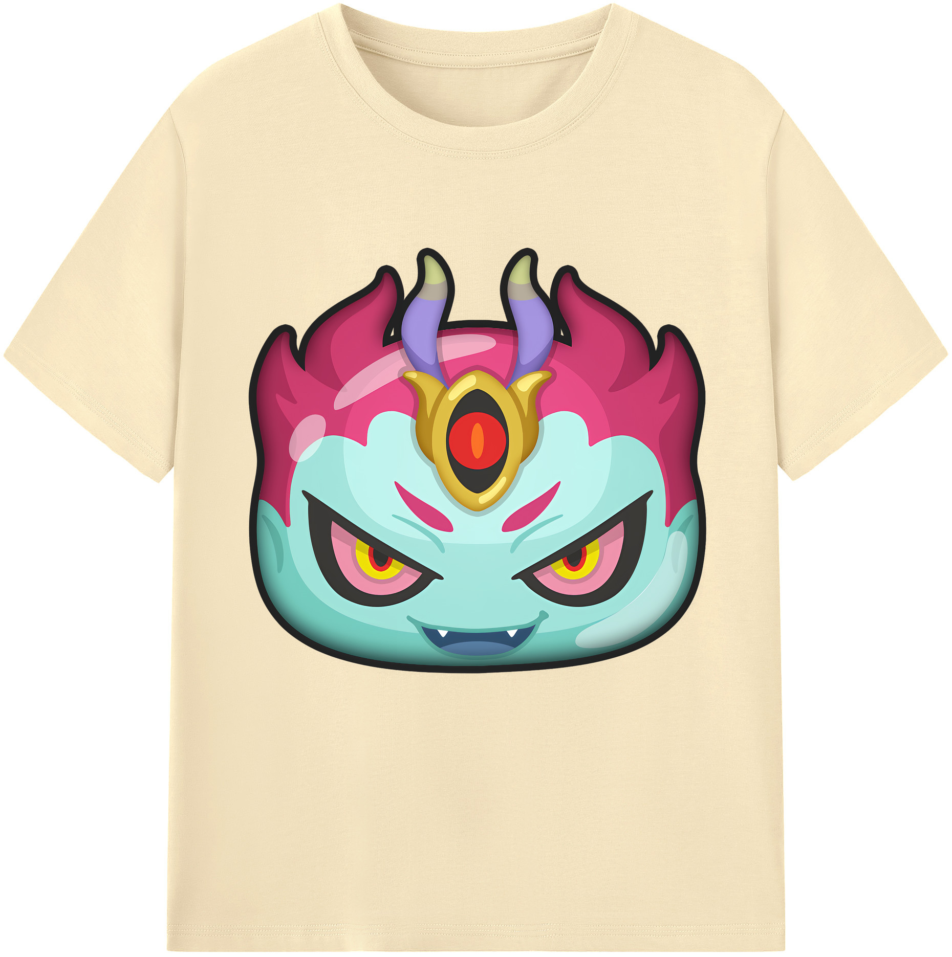 （画像用） 妖怪ウォッチ Yo-kai Watch 綿100％半袖Tシャツ（フロントプリント）