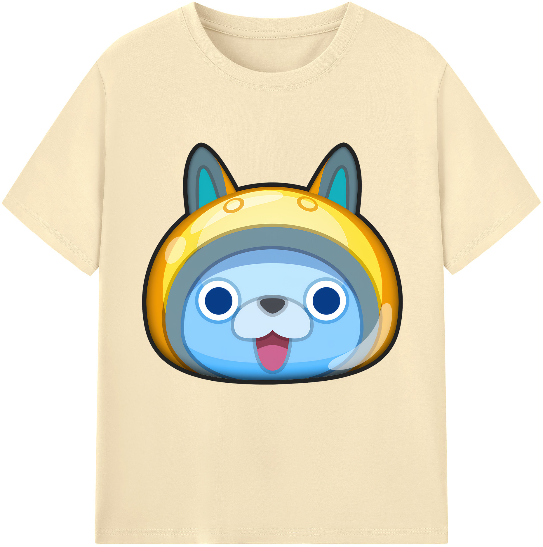 （画像用） 妖怪ウォッチ Yo-kai Watch 綿100％半袖Tシャツ（フロントプリント）