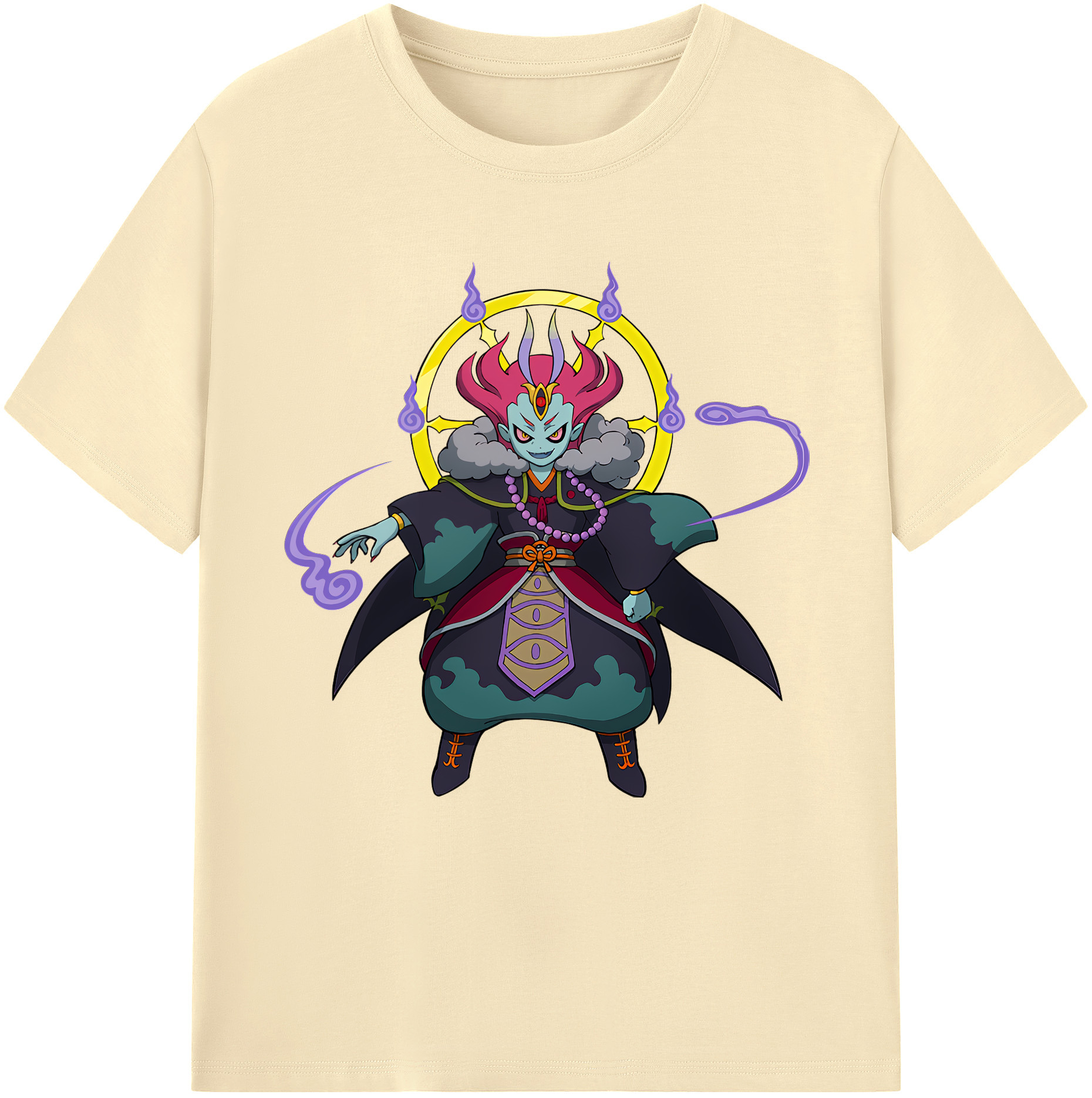 （画像用） 妖怪ウォッチ Yo-kai Watch 綿100％半袖Tシャツ（フロントプリント）
