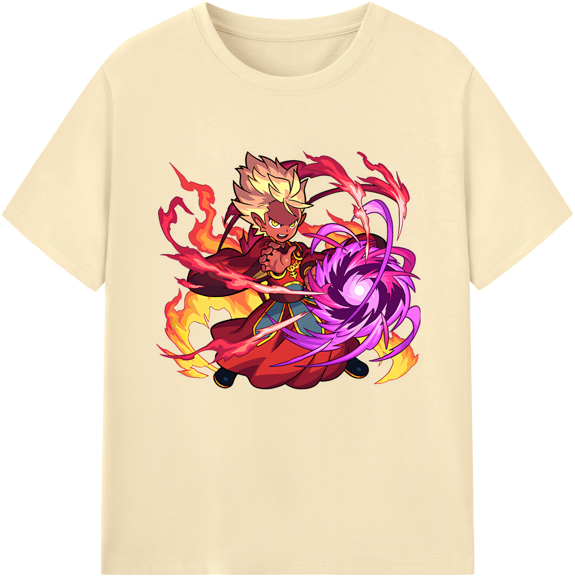 （画像用） 妖怪ウォッチ Yo-kai Watch 綿100％半袖Tシャツ（フロントプリント）