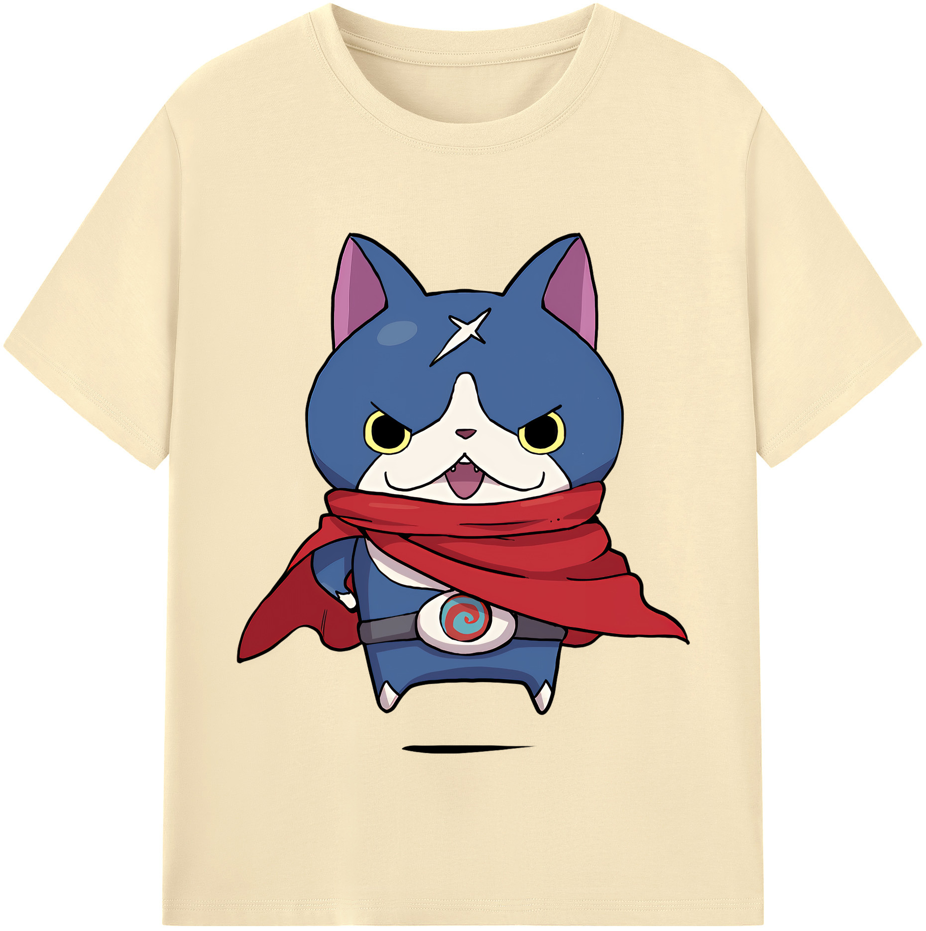 （画像用） 妖怪ウォッチ Yo-kai Watch 綿100％半袖Tシャツ（フロントプリント）