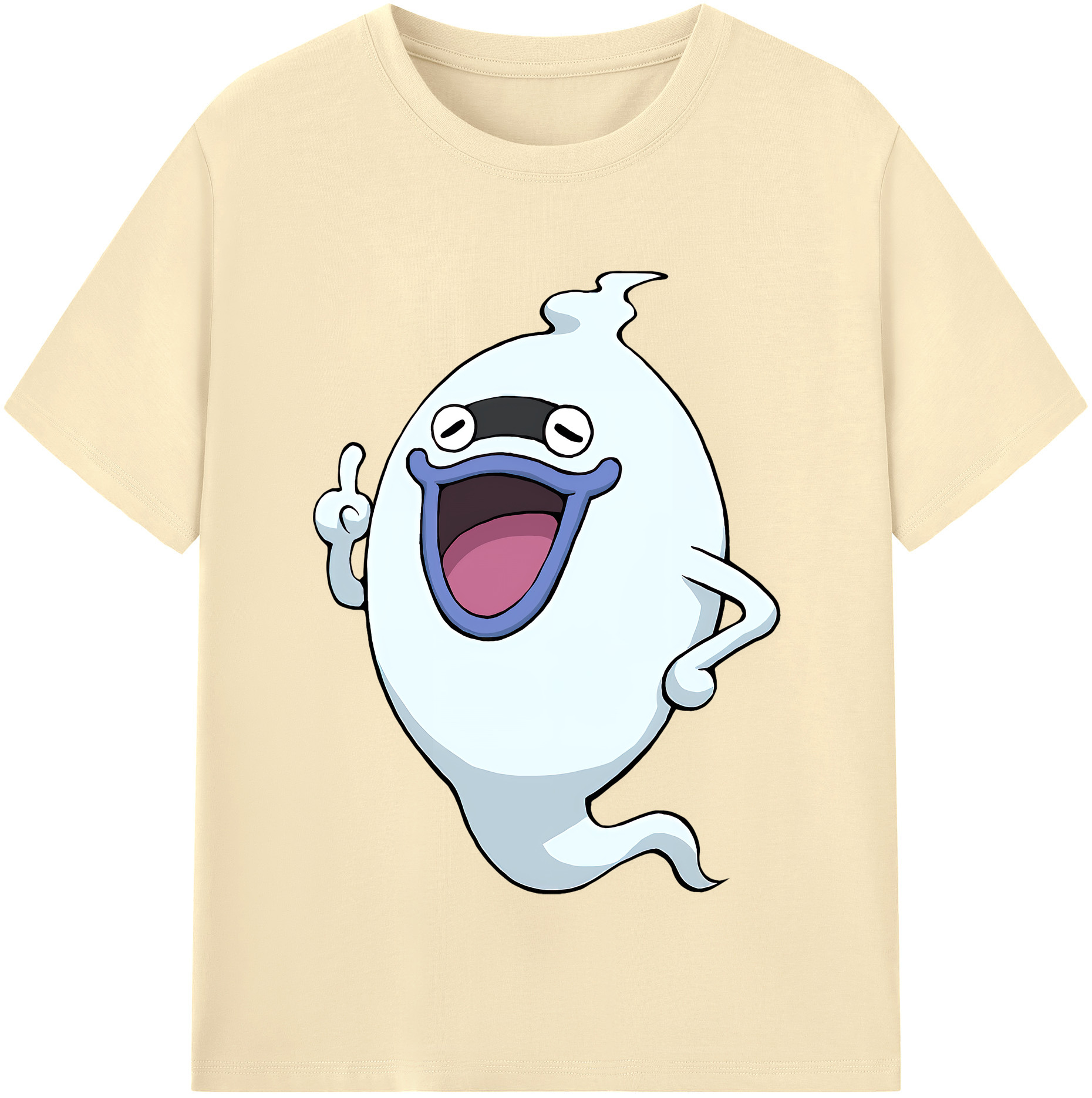 （画像用） 妖怪ウォッチ Yo-kai Watch 綿100％半袖Tシャツ（フロントプリント）