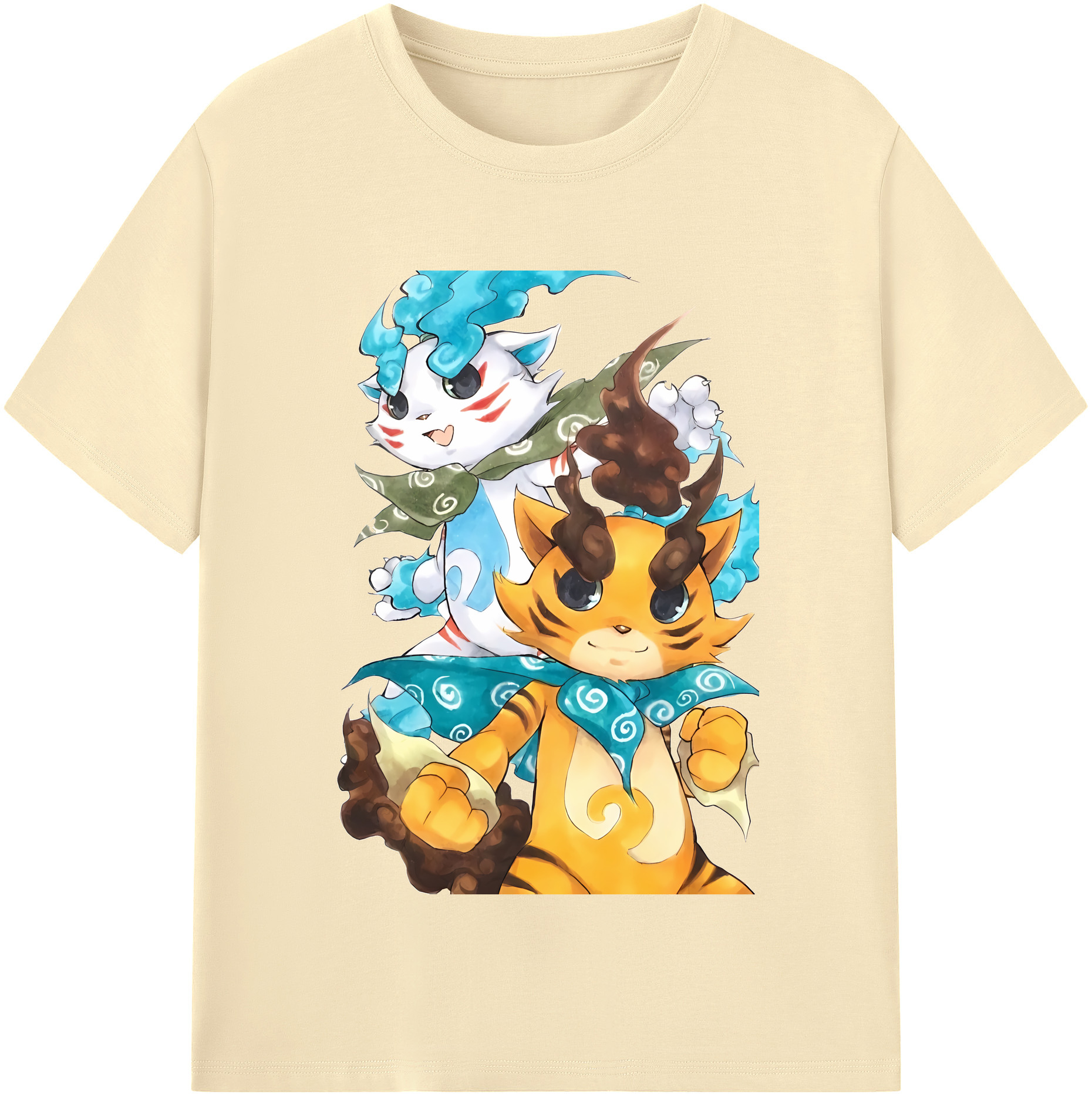 （画像用） 妖怪ウォッチ Yo-kai Watch 綿100％半袖Tシャツ（フロントプリント）
