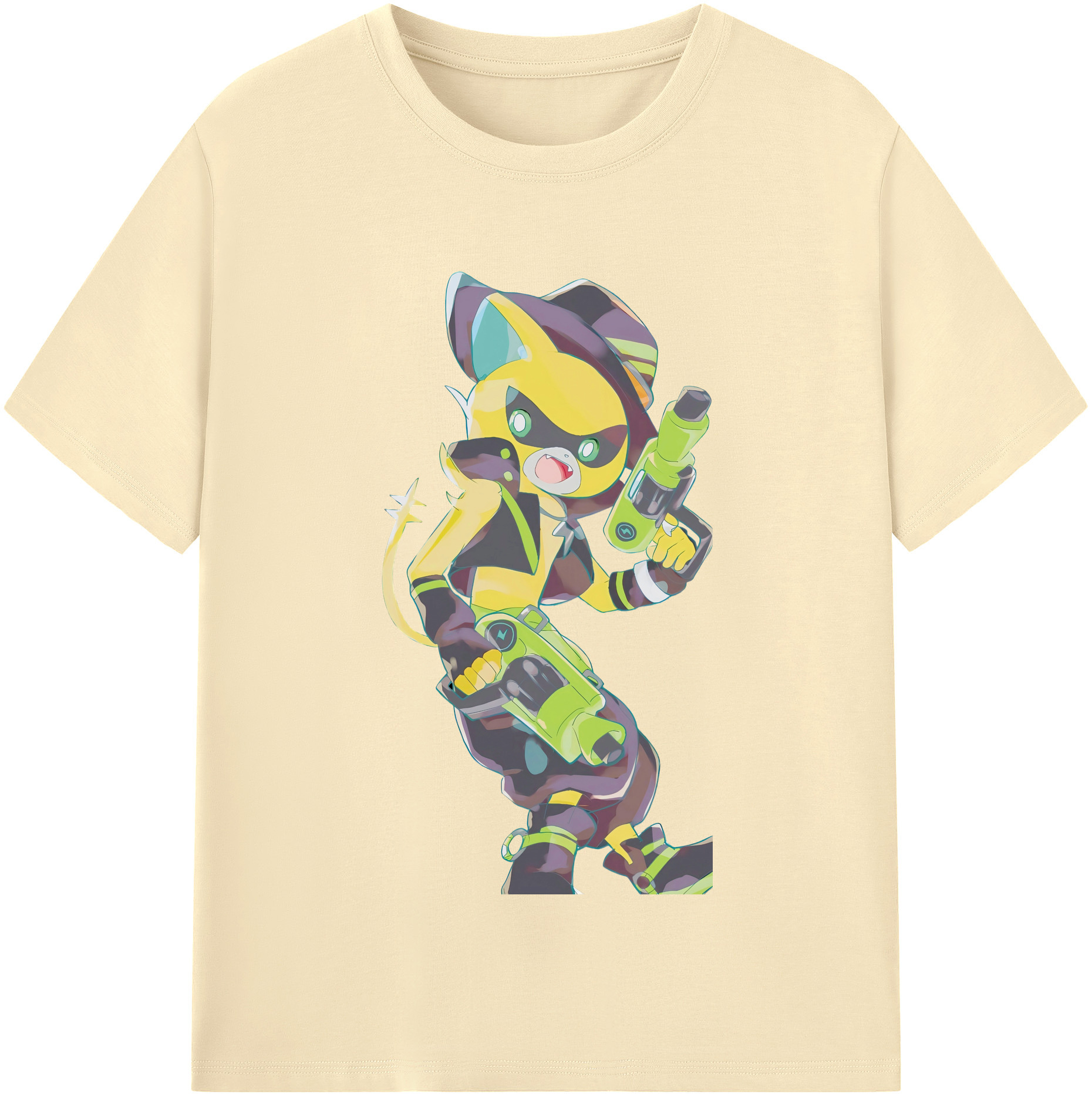 （画像用） 妖怪ウォッチ Yo-kai Watch 綿100％半袖Tシャツ（フロントプリント）