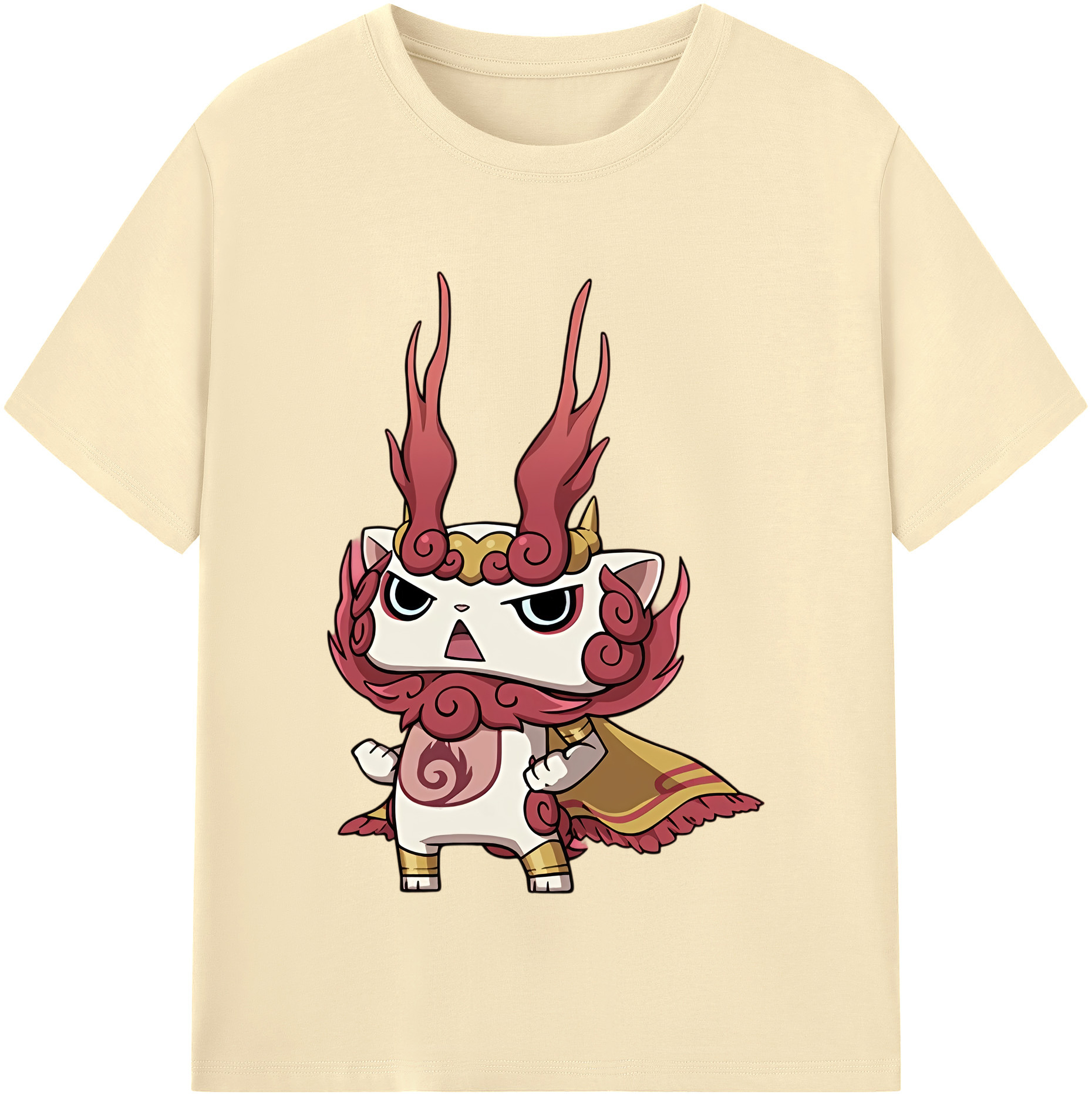 （画像用） 妖怪ウォッチ Yo-kai Watch 綿100％半袖Tシャツ（フロントプリント）