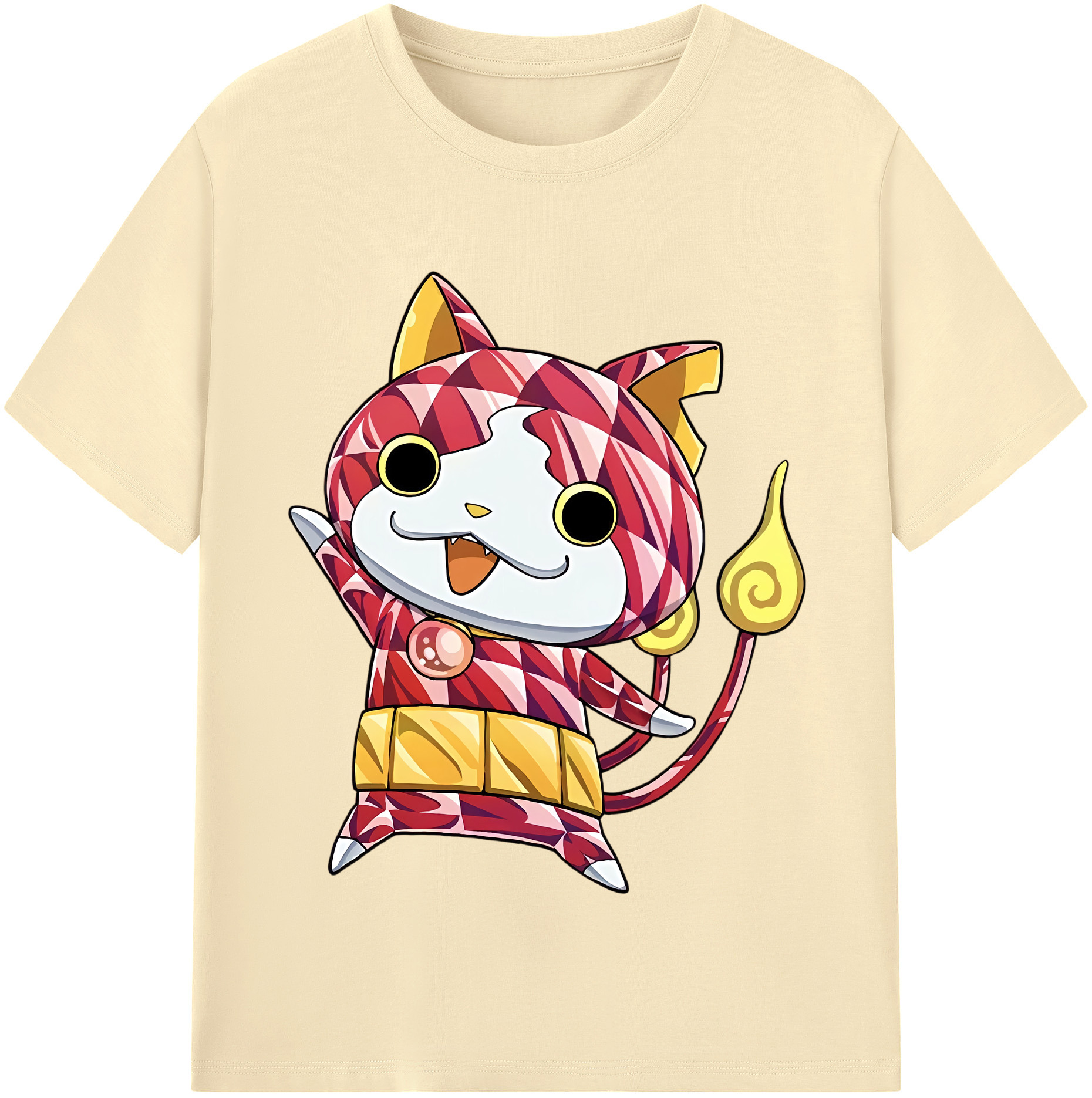 （画像用） 妖怪ウォッチ Yo-kai Watch 綿100％半袖Tシャツ（フロントプリント）