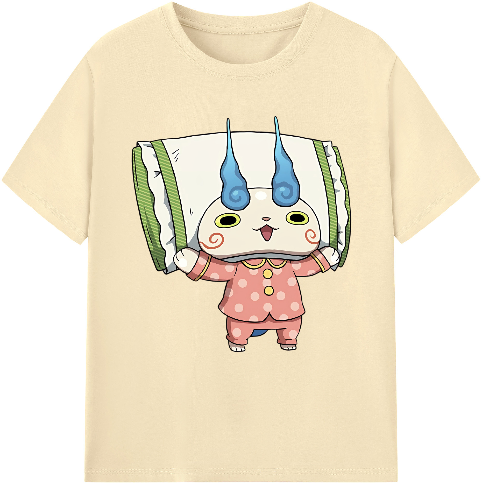 （画像用） 妖怪ウォッチ Yo-kai Watch 綿100％半袖Tシャツ（フロントプリント）