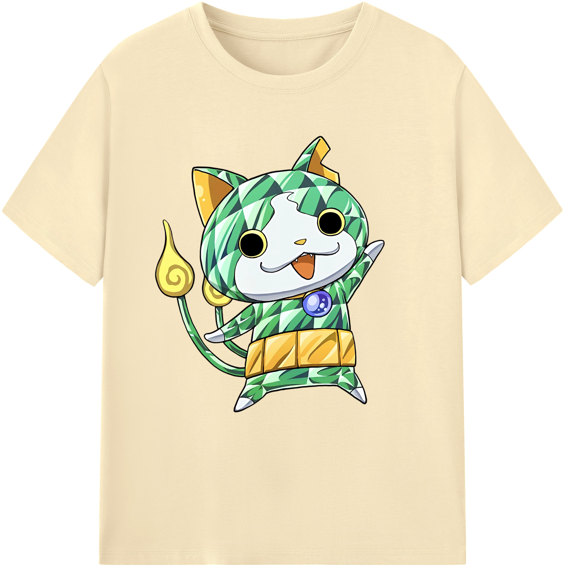 （画像用） 妖怪ウォッチ Yo-kai Watch 綿100％半袖Tシャツ（フロントプリント）