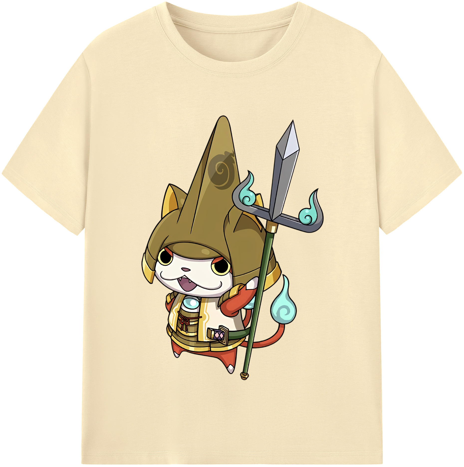 （画像用） 妖怪ウォッチ Yo-kai Watch 綿100％半袖Tシャツ（フロントプリント）