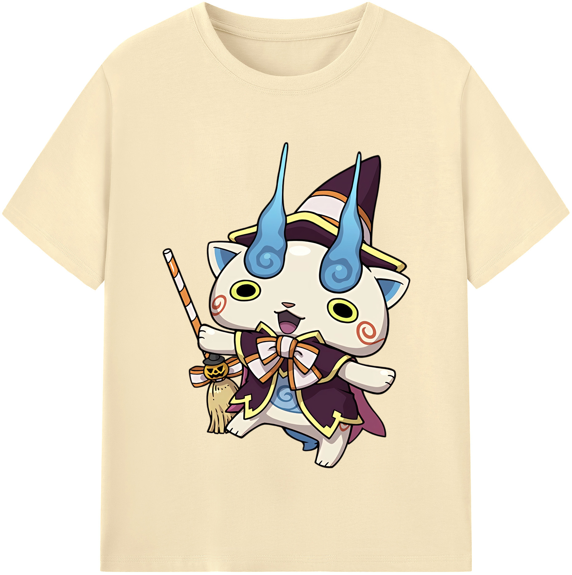 （画像用） 妖怪ウォッチ Yo-kai Watch 綿100％半袖Tシャツ（フロントプリント）