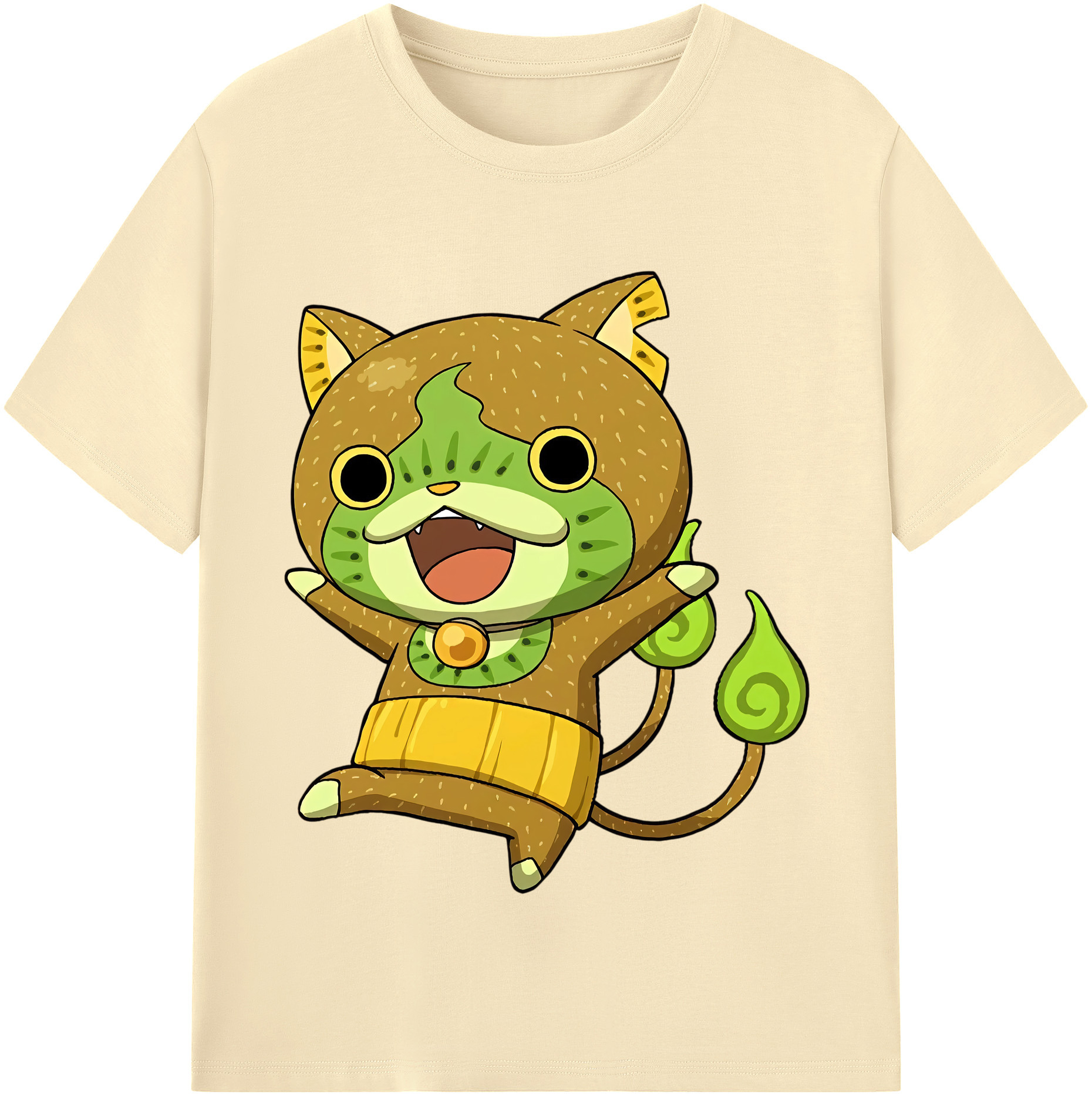 （画像用） 妖怪ウォッチ Yo-kai Watch 綿100％半袖Tシャツ（フロントプリント）