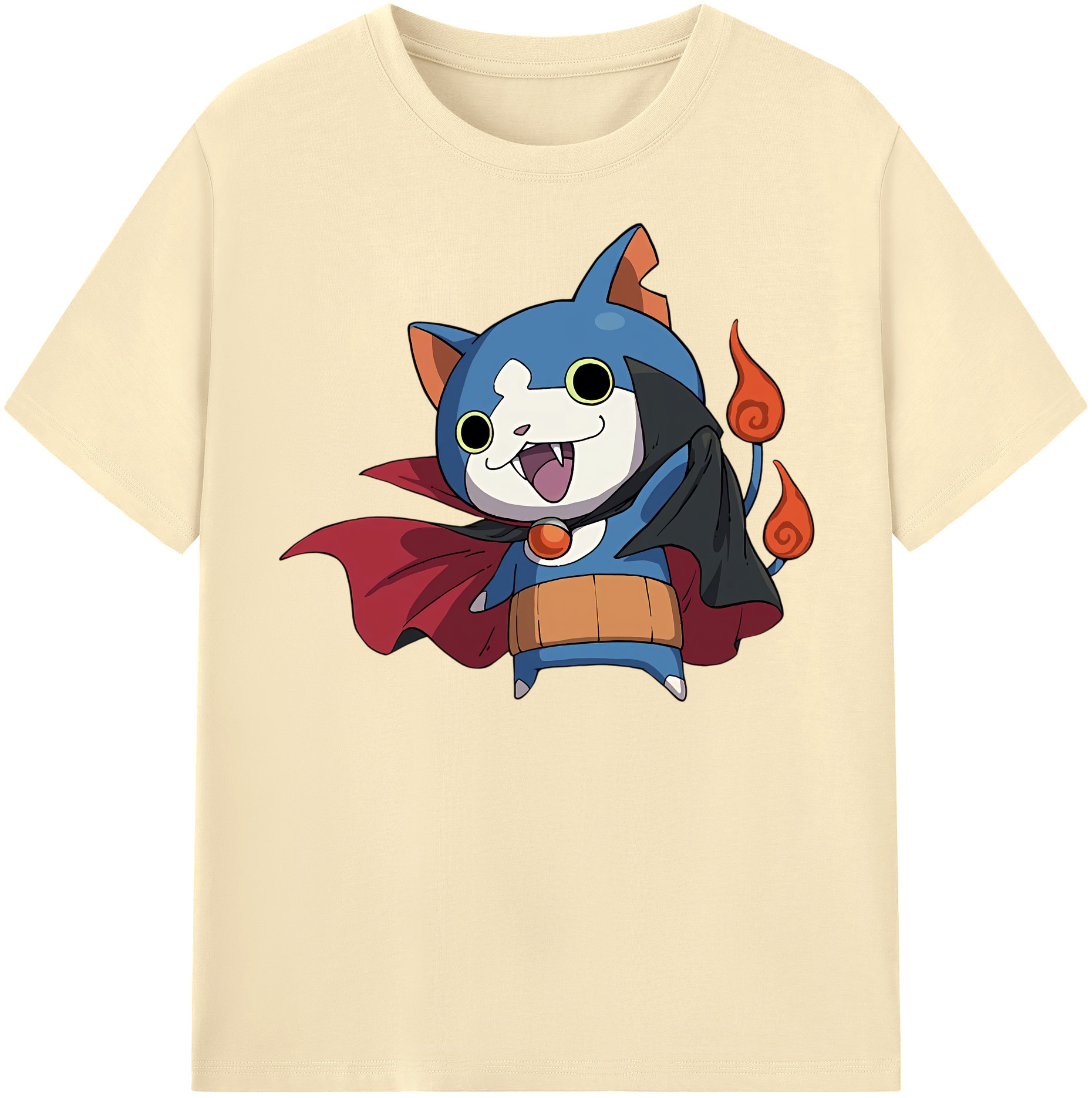 （画像用） 妖怪ウォッチ Yo-kai Watch 綿100％半袖Tシャツ（フロントプリント）
