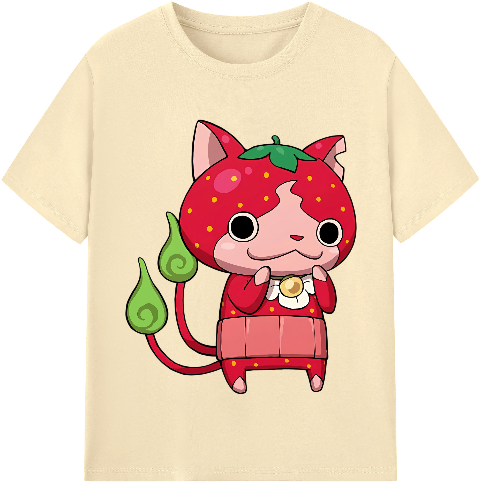 （画像用） 妖怪ウォッチ Yo-kai Watch 綿100％半袖Tシャツ（フロントプリント）