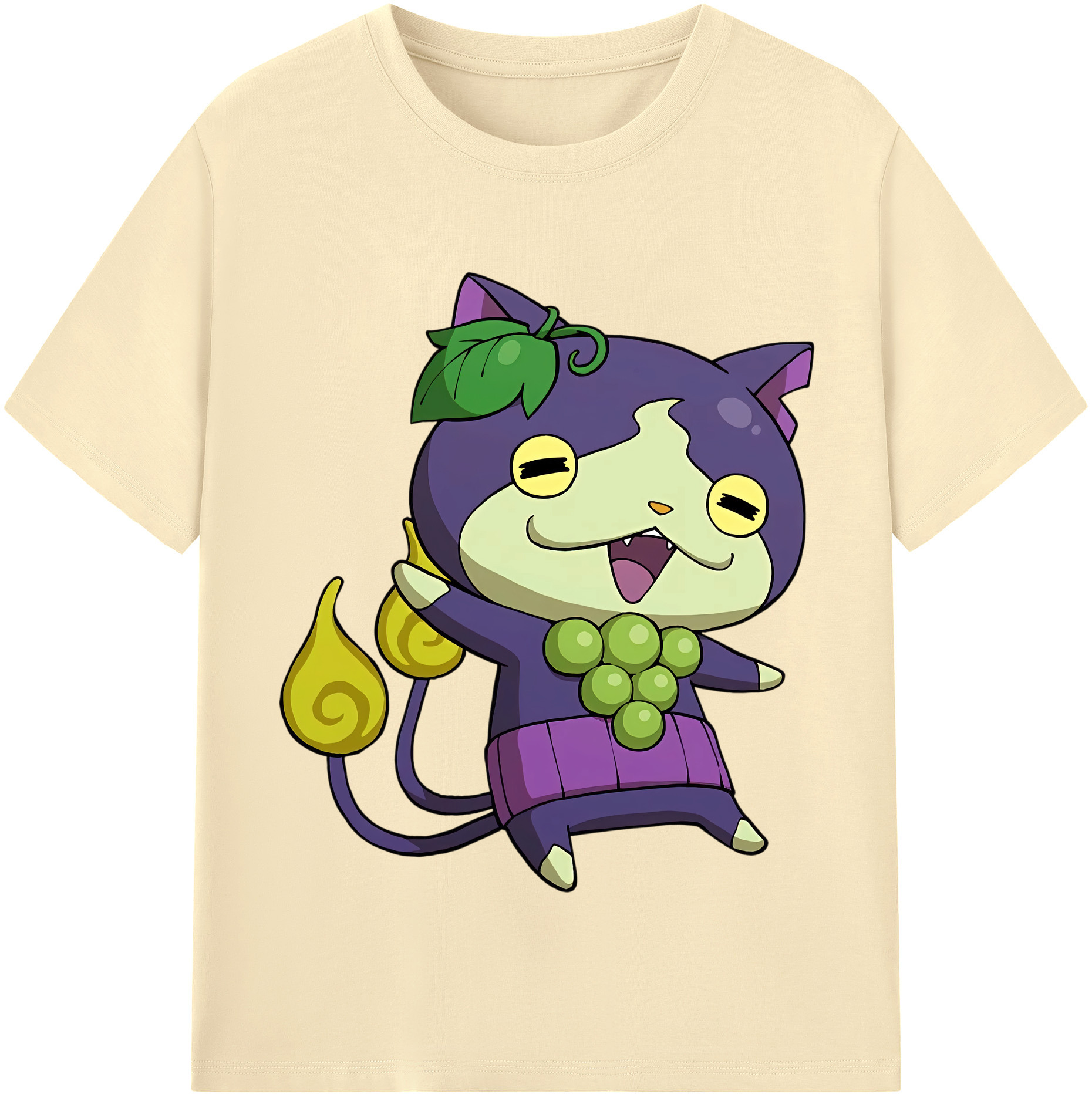（画像用） 妖怪ウォッチ Yo-kai Watch 綿100％半袖Tシャツ（フロントプリント）