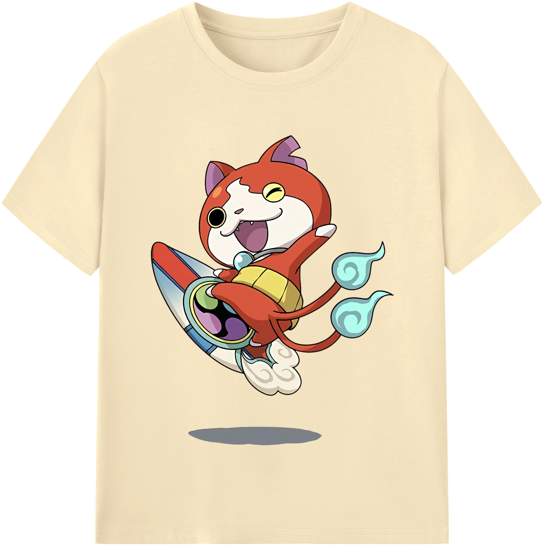 （画像用） 妖怪ウォッチ Yo-kai Watch 綿100％半袖Tシャツ（フロントプリント）