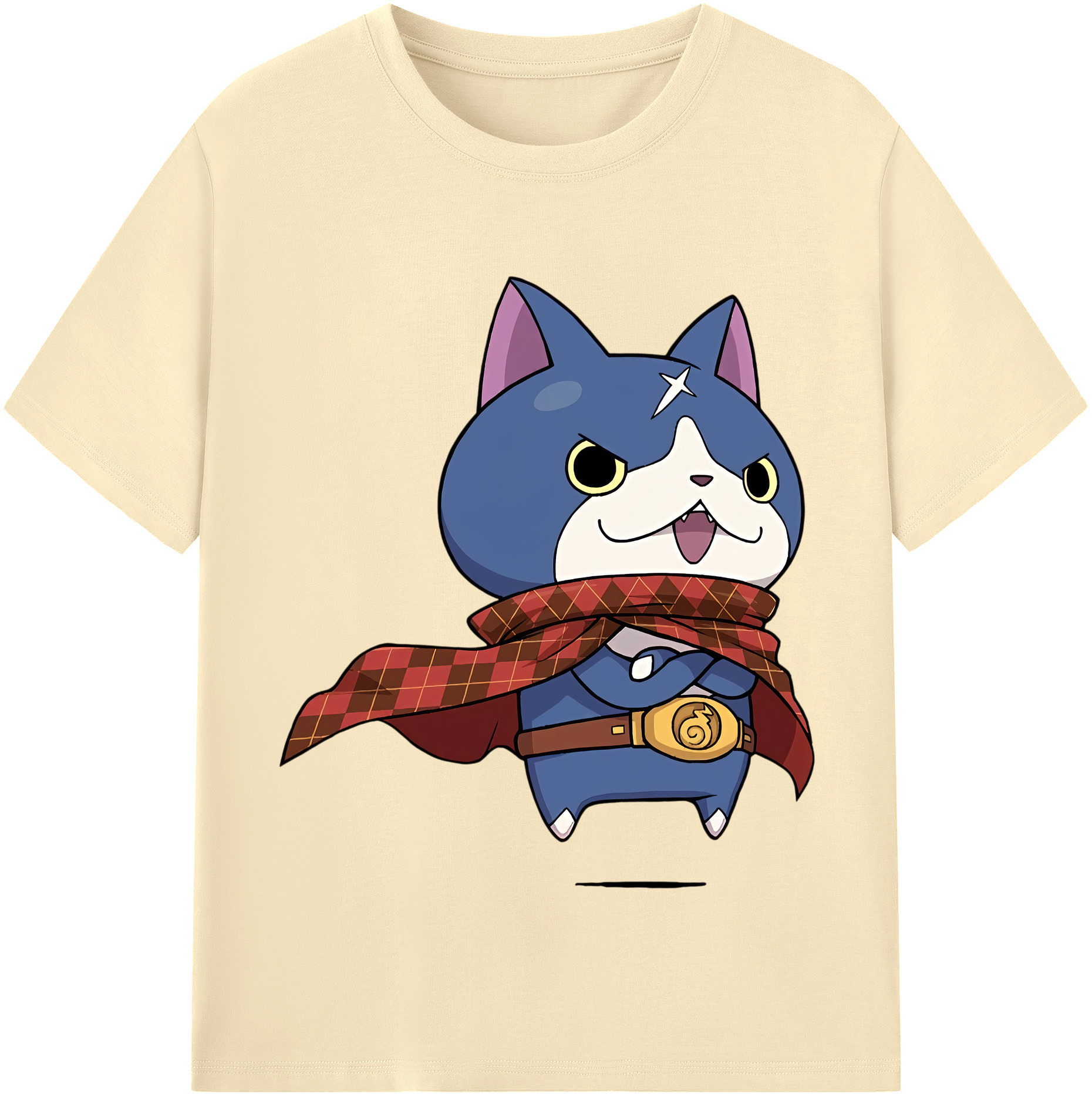 （画像用） 妖怪ウォッチ Yo-kai Watch 綿100％半袖Tシャツ（フロントプリント）