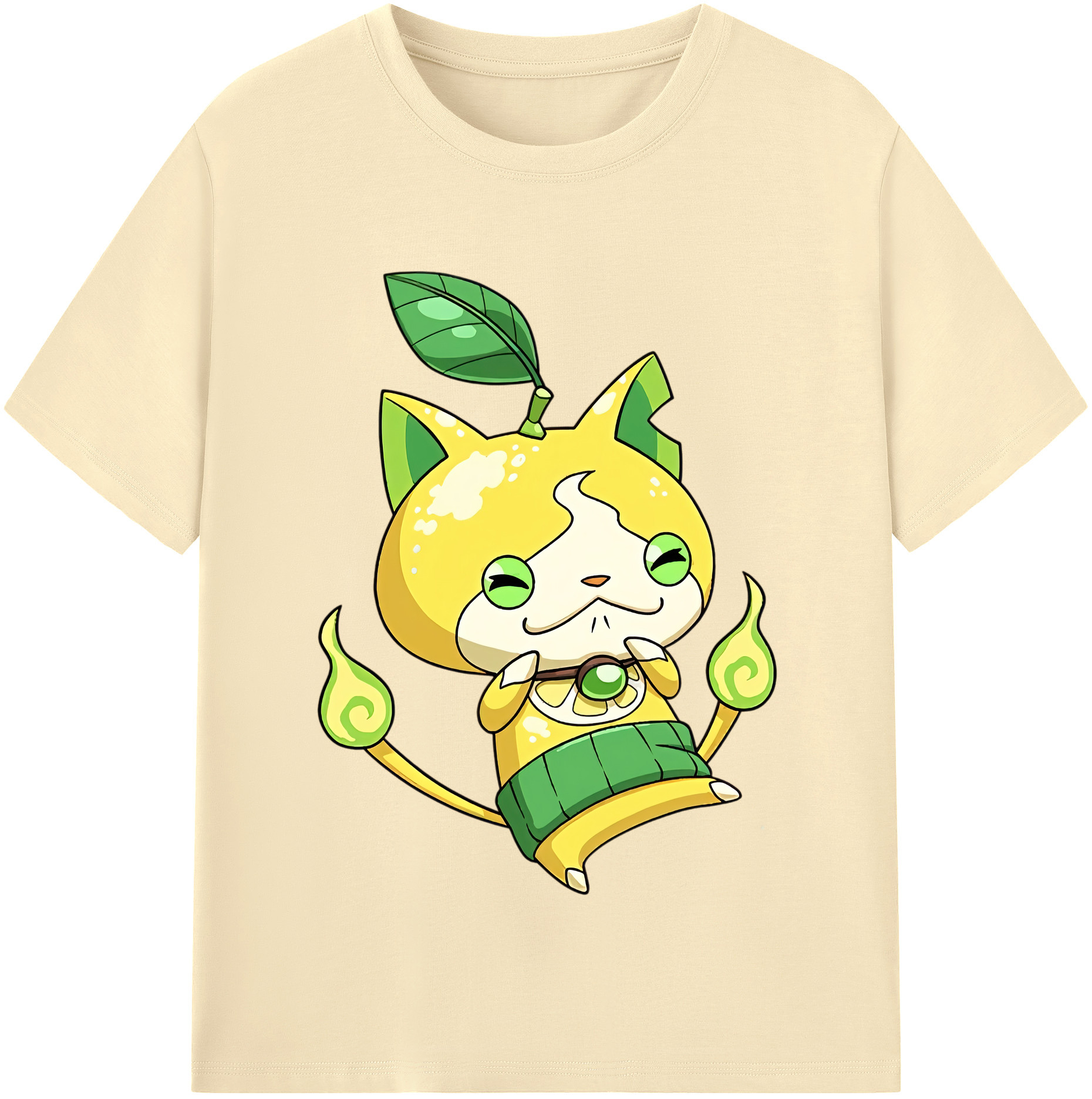 （画像用） 妖怪ウォッチ Yo-kai Watch 綿100％半袖Tシャツ（フロントプリント）