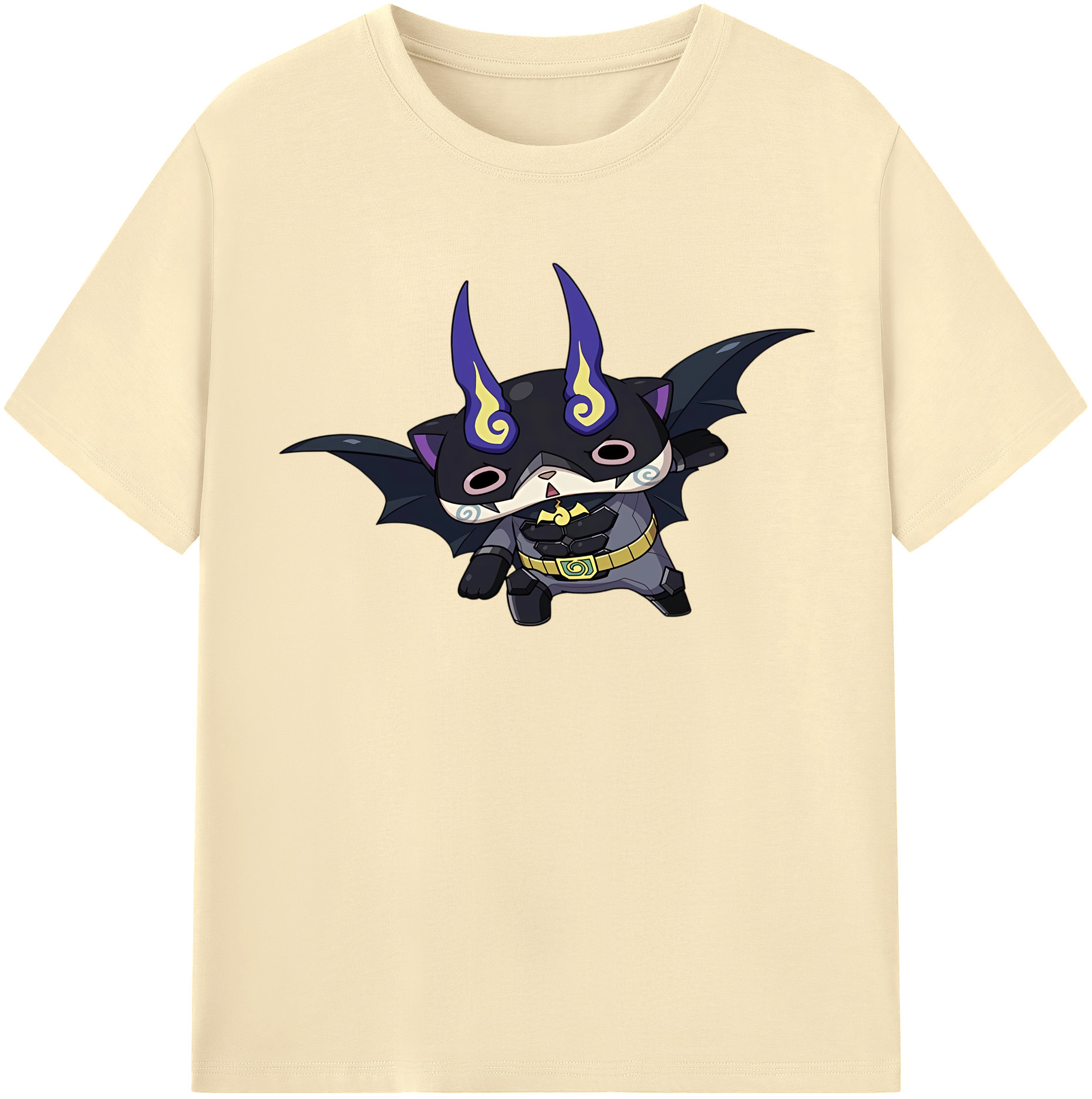 （画像用） 妖怪ウォッチ Yo-kai Watch 綿100％半袖Tシャツ（フロントプリント）