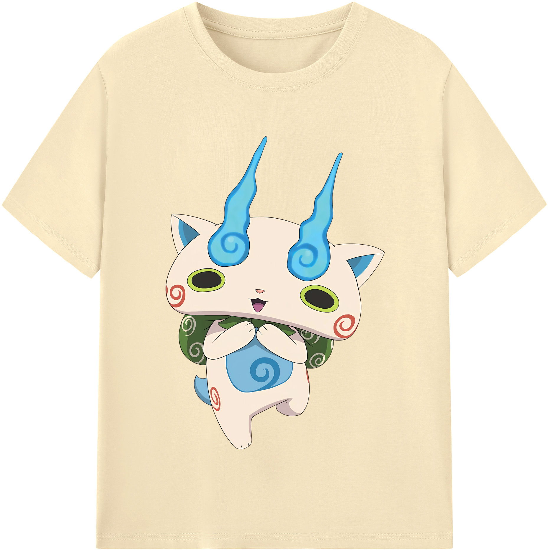 （画像用） 妖怪ウォッチ Yo-kai Watch 綿100％半袖Tシャツ（フロントプリント）
